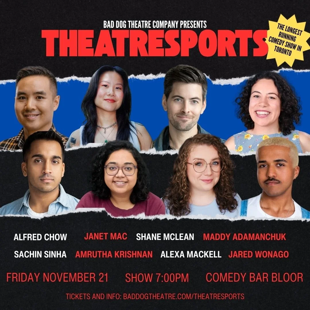 ⚔️ The countdown is ON! ⚔️
In just 3 days, Toronto Theatresports takes over @comedybar
Two teams. One winner. And YOU call the shots

🎟️ Tickets &rarr; link in bio (don&rsquo;t wait, they move fast)
📅 Friday nights at 7pm 
🎭 Comedy Bar Bloor 
 
#T