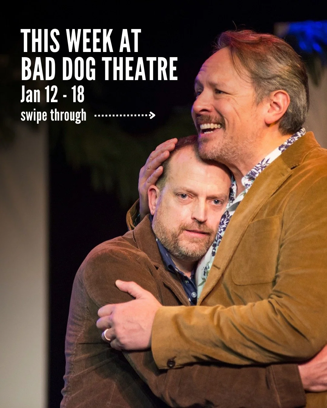 Check out what's going on at Bad Dog Theatre this week!

MARQUEE SHOWS: 

🏎️ MAESTRO 
Fri, Jan 16 | 7pm | @comedybarto (945 Bloor St. West) 

Maestro: The Improv Comedy Battle-Royale where a dozen improvisers compete in a crash-and-burn elimination-