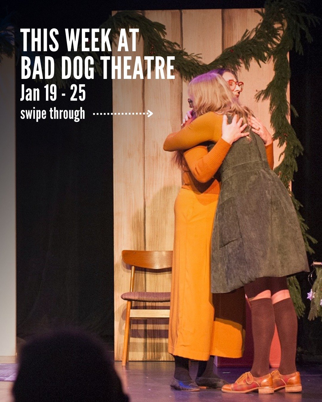 Check out what's going on at Bad Dog Theatre this week!

MARQUEE SHOWS: 

🏎️ MAESTRO 
Fri, Jan 23 | 7pm | @comedybarto (945 Bloor St. West) 

Maestro: The Improv Comedy Battle-Royale where a dozen improvisers compete in a crash-and-burn elimination-