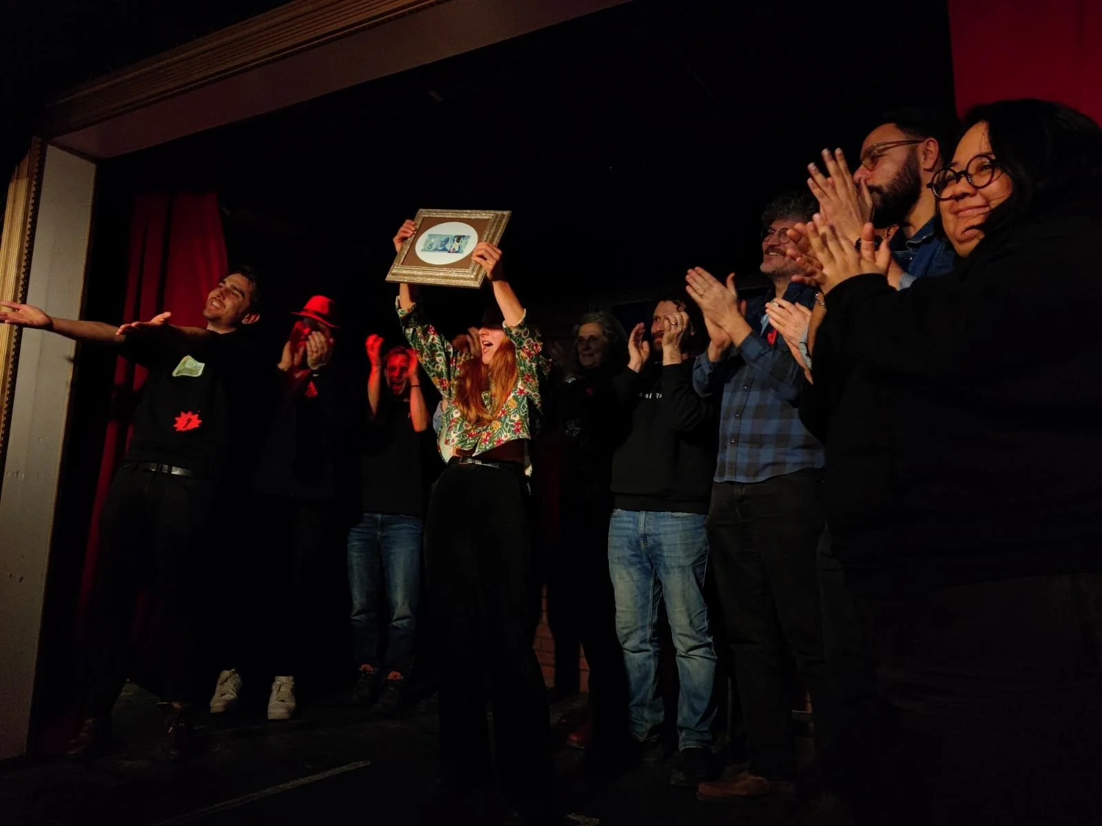 A winning moment! Congratulations to last week's Maestro winner, Margaret Rose (@margaret.lastname_rose)!

Catch Maestro: The Improv Comedy Battle-Royale, every Friday at @comedybarto! Where a dozen improvisers compete in a crash-and-burn elimination