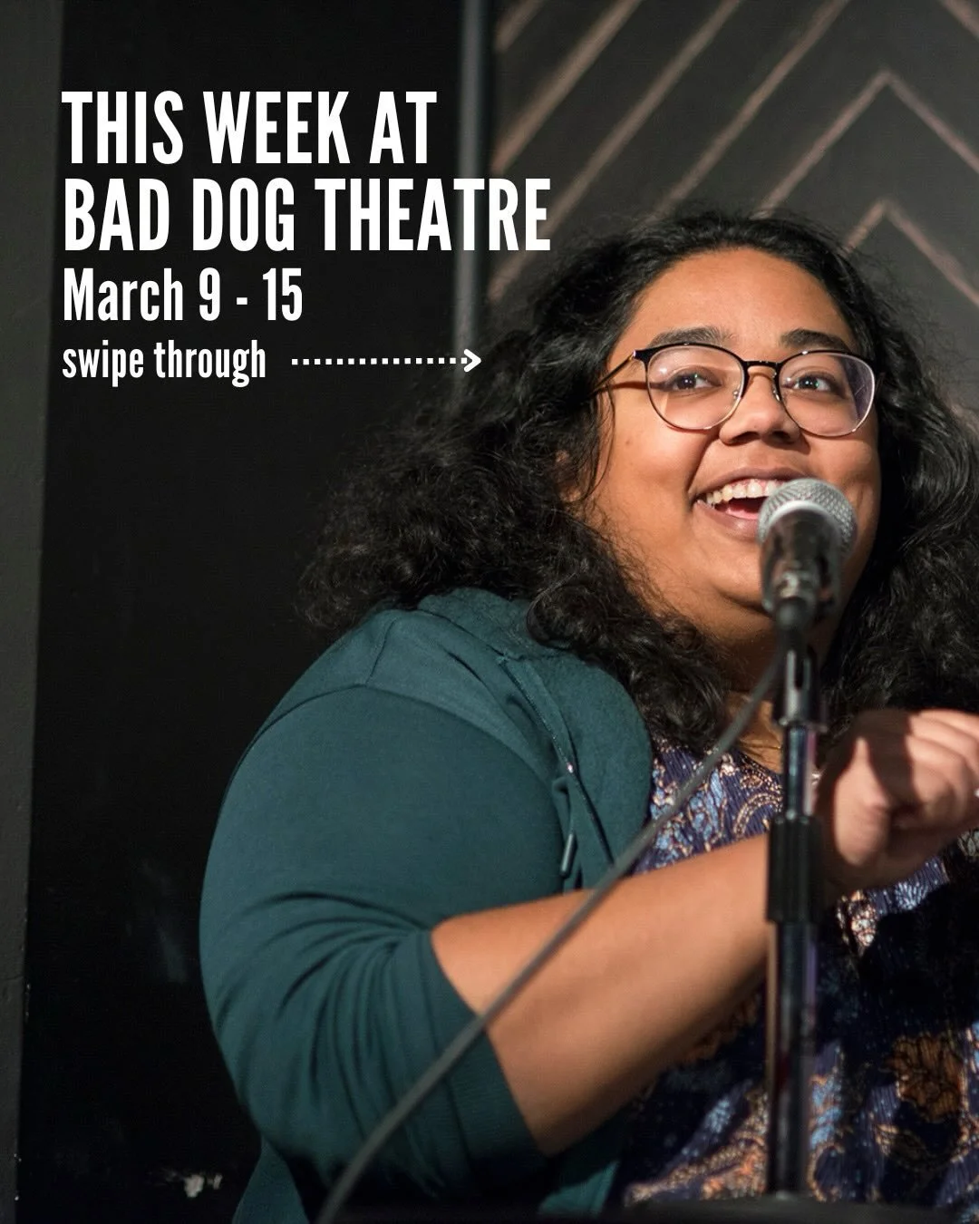 Check out what&rsquo;s going on at Bad Dog Theatre this week! 

COMMUNITY SHOWS: 

🪣 BUCKET SHOW 
Wed, March 11 | 8:30pm | @sweetactiontheatre (180 Shaw St., #106) 

Join us for a Sweet Sweet Wednesday at @sweetactiontheatre with The Bucket Show! Al
