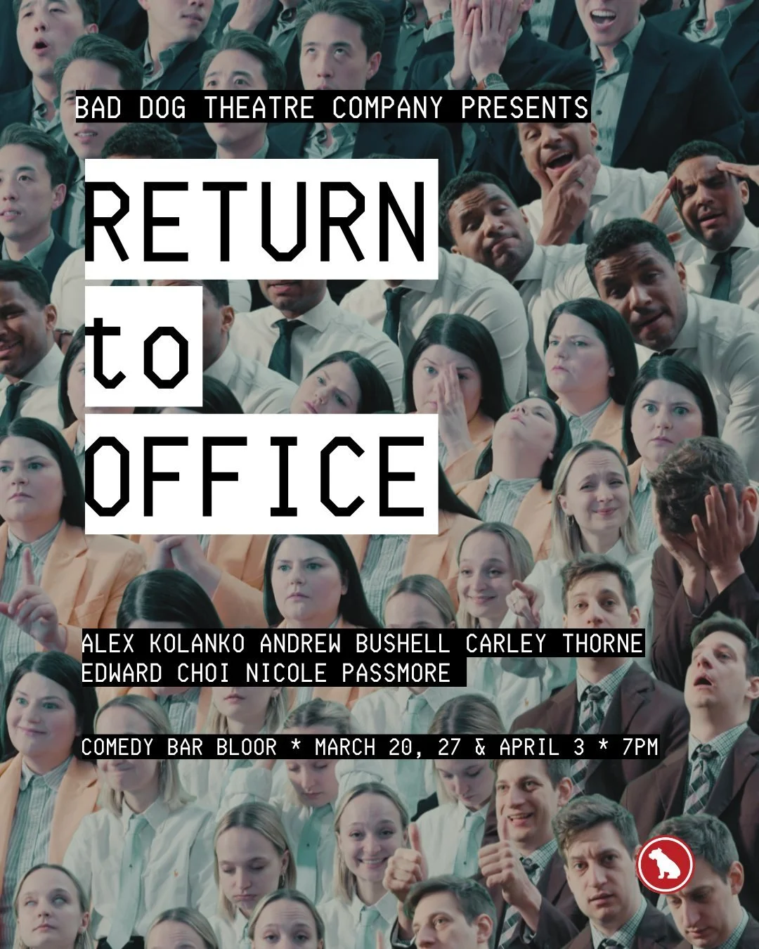Thanks for your email.

I&rsquo;m out of office seeing RETURN TO OFFICE, a comedy show about work, power, and losing your mind quietly in meetings.

I will be unreachable while I:
&bull; scream internally
&bull; laugh externally
&bull; unsubscribe fr
