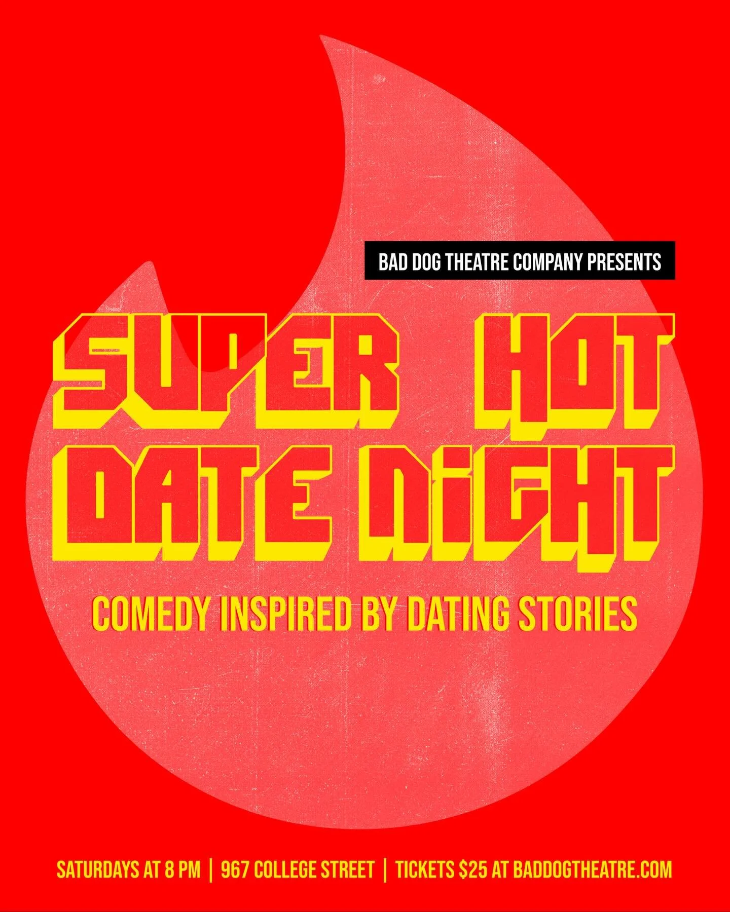 This Saturday! Comedy inspired by dating disasters and romantic misfires. Toronto&rsquo;s sharpest improvisers and comedians turn your best, worst, and most embarrassing dating stories into a night of fast, fearless, laugh-until-it-hurts comedy. Loud