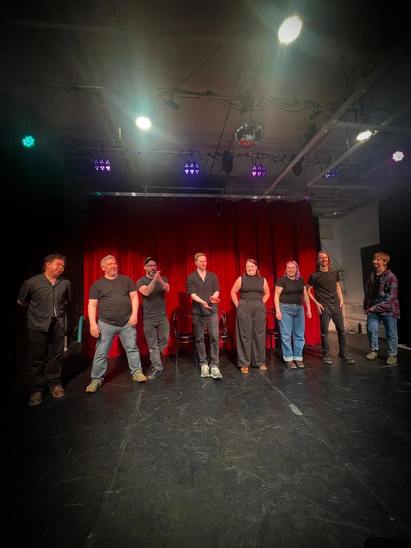 Congratulations to MAKEOUTCLOSET (Gavin Williams Longform Narrative Studio Class) on closing their grad show HEREsay tonight!!! It&rsquo;s been such a joy having you in our studio for the past 6 months!

About HEREsay:

I heard...rumours run the show