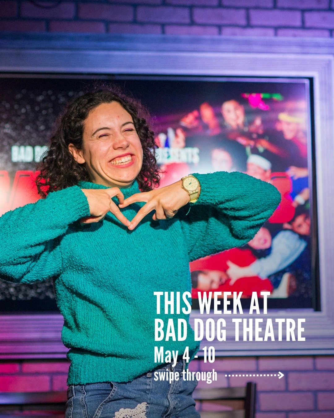 Check out what's going on at Bad Dog Theatre this week!

MARQUEE SHOWS 

🐉🎲 D&amp;D LIVE! 
Mon, May 4 | 7pm | @comedybarto (945 Bloor St. West) 

Journey to the fantastic, yet familiar, realm of T&rsquo;Rannah in Toronto&rsquo;s premier unscripted 