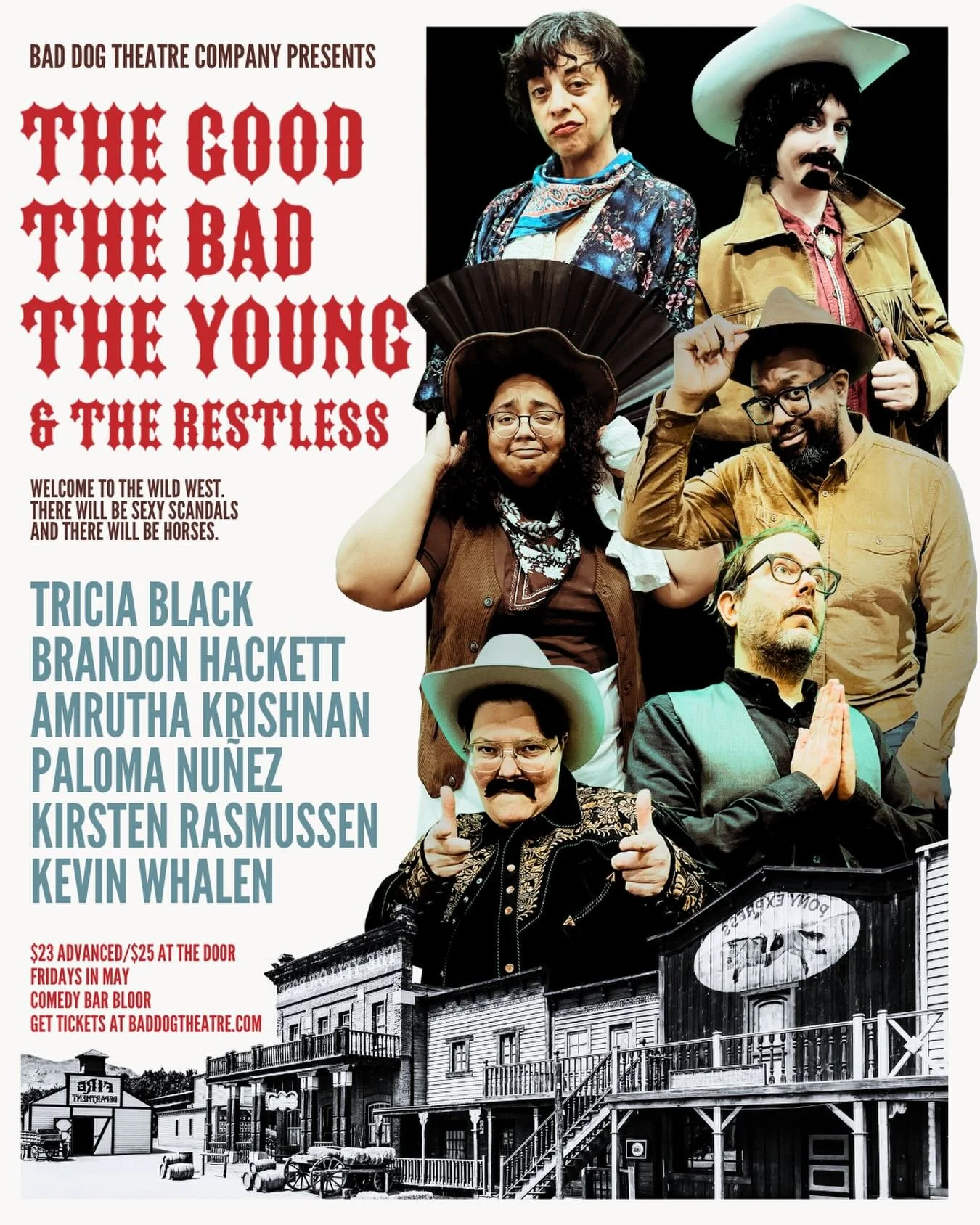THIS FRIDAY, we are BACK with another SIZZLIN&rsquo; episode of The Good, The Bad, The Young &amp; The Restless

Welcome to the wild west, where laws are loose, secrets run deep, and emotions are always one bad decision away from exploding. The Good,