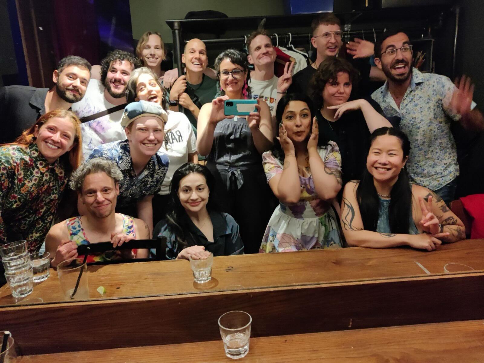 It was a Good Week at Bad Dog with our hilarious Queermondo cast! Featuring:

@art.m0tivation
@qtpie_improv
@colesillydille
@poppers.johnston
@robertdefina 
@steveyhunter
@caravaner83
@sexysadclown
@anestidanelis
@margaret.lastname_rose
@_janetmac
@k