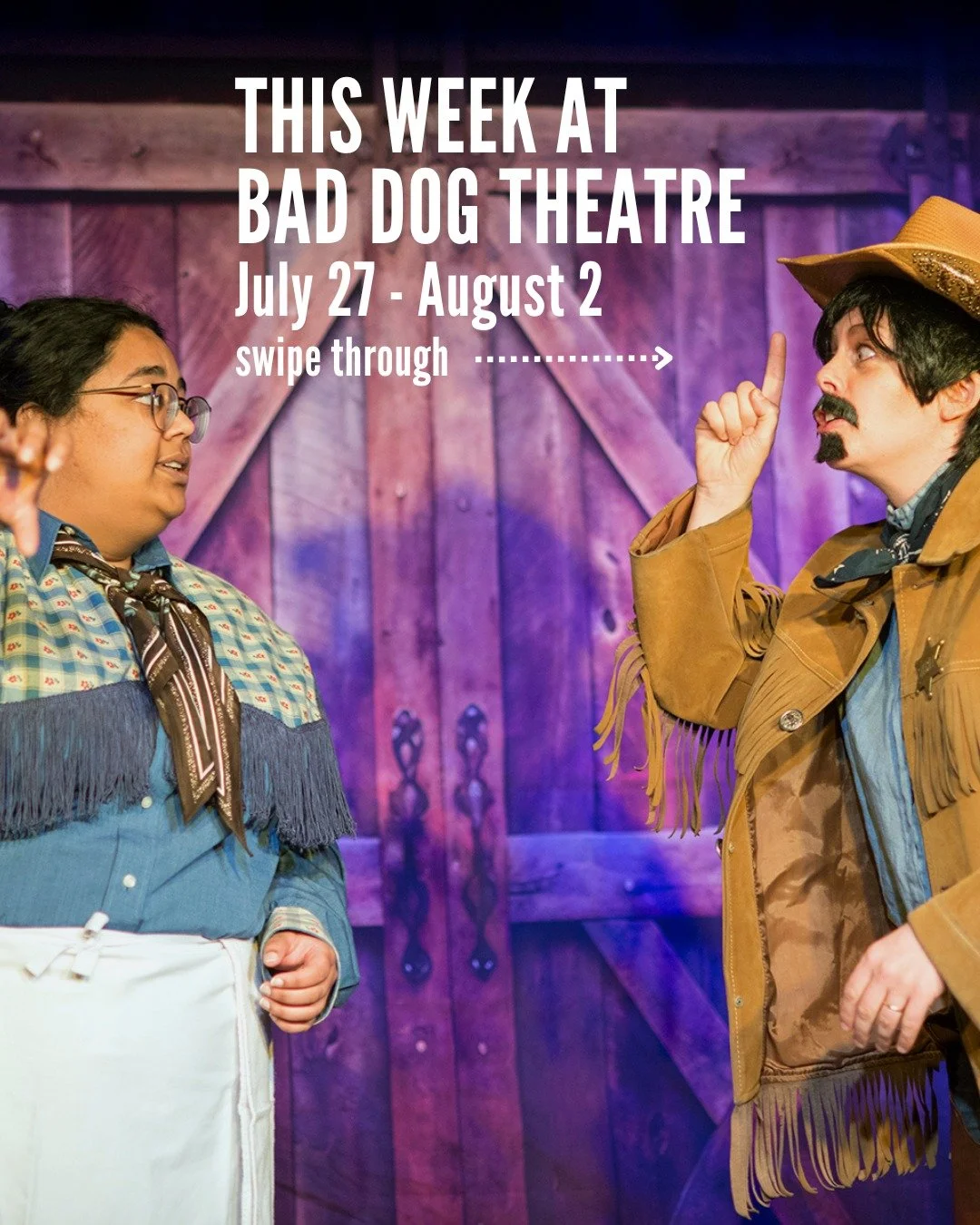 Check out what's going on at Bad Dog Theatre this week!

MARQUEE SHOWS

🤼&zwj;♂️ MAESTRO 
Fri, July 31 | 7pm | @comedybarto (945 Bloor St. West) 

Maestro: The Improv Comedy Battle-Royale where a dozen improvisers compete in a crash-and-burn elimina