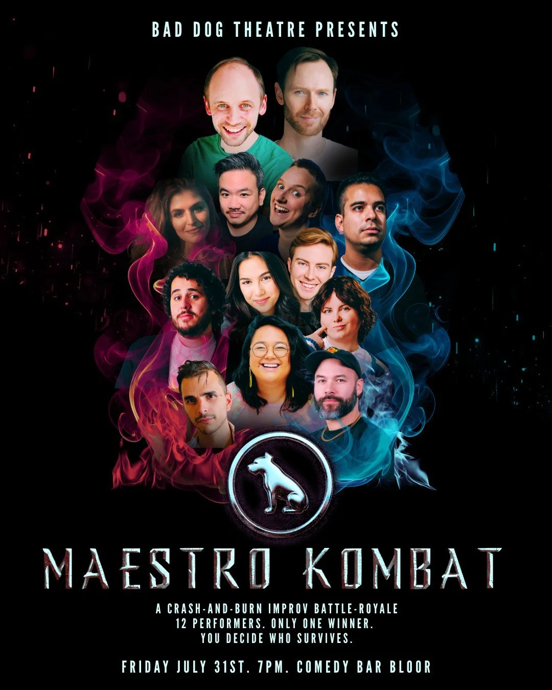 Check out this week's Maestro competitors! Who will survive and become the champion? Find out on Friday Night!

Directors:
Gavin Williams @tastysandwich
Anders Yates @andersyates

Cast
Adham Husseini @adhamhusseini
Alia DeSantis @aliadesantisss
Alia 