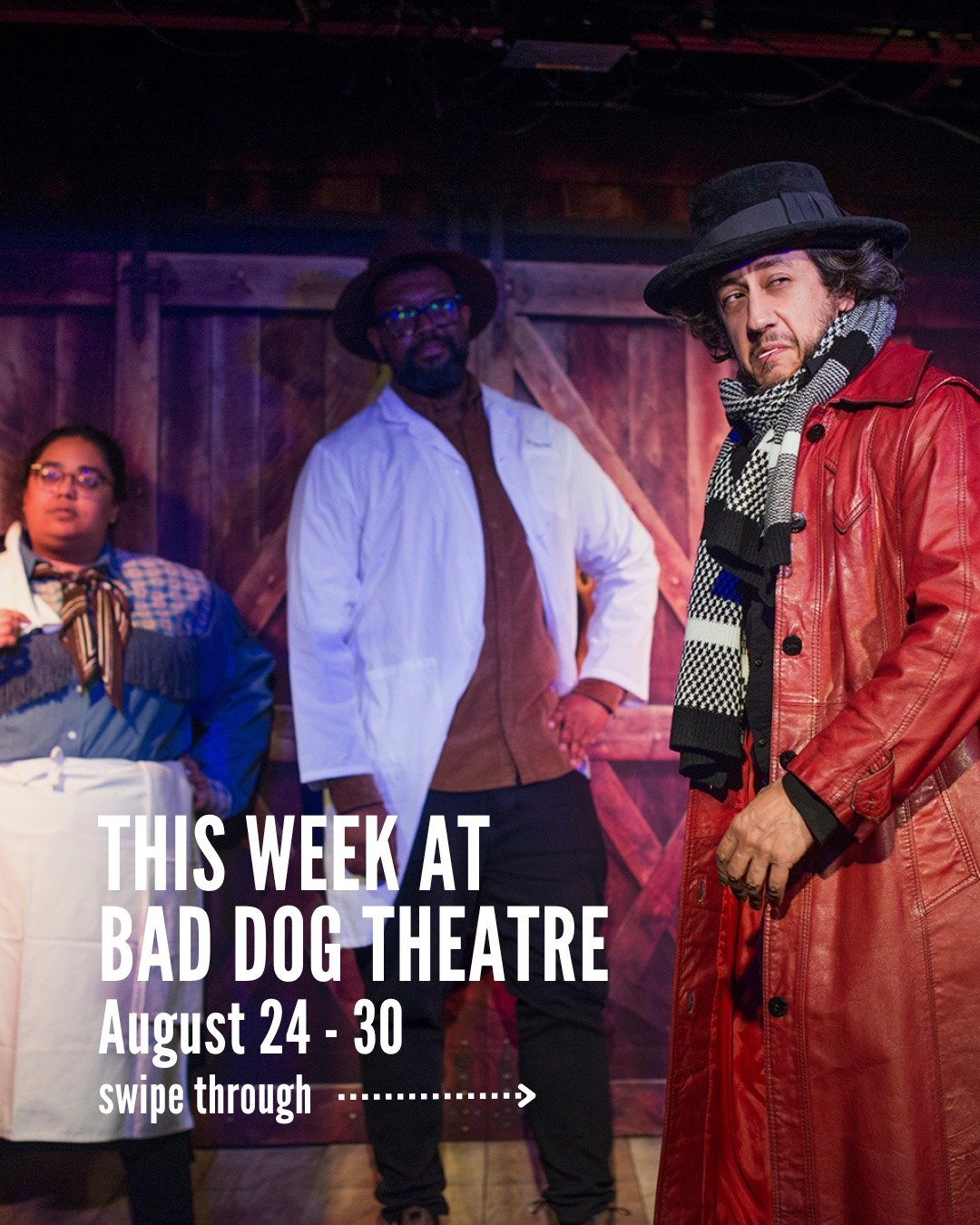 Check out what's going on at Bad Dog Theatre this week!

MARQUEE SHOWS

🤼&zwj;♂️ MAESTRO 
Fri, Aug 28 | 7pm | @comedybarto (945 Bloor St. West) 

Maestro: The Improv Comedy Battle-Royale where a dozen improvisers compete in a crash-and-burn eliminat