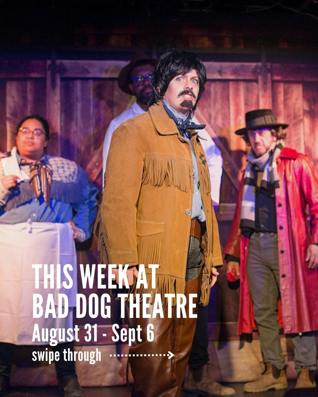 Check out what's going on at Bad Dog Theatre this week!

MARQUEE SHOWS

🎬 THE AUDITION 
Fri, Sept 4 | 7pm | @comedybarto (945 Bloor St. West) 

The Audition dives into the chaotic world of trying to book the job. Each night, performers move through 