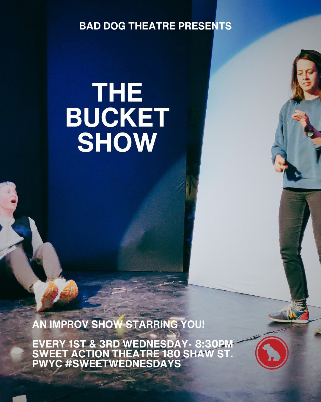 TONIGHT! Join us for a Sweet Sweet Wednesday at @sweeractiontheatre!

7PM: 🍬 SWEET SWEET FRIENDS

A delectable selection of RISING STARS take the Sweet Sweet Wednesday stage once more to bring you an extra helping of laughs! Our Alumni All-Stars wil