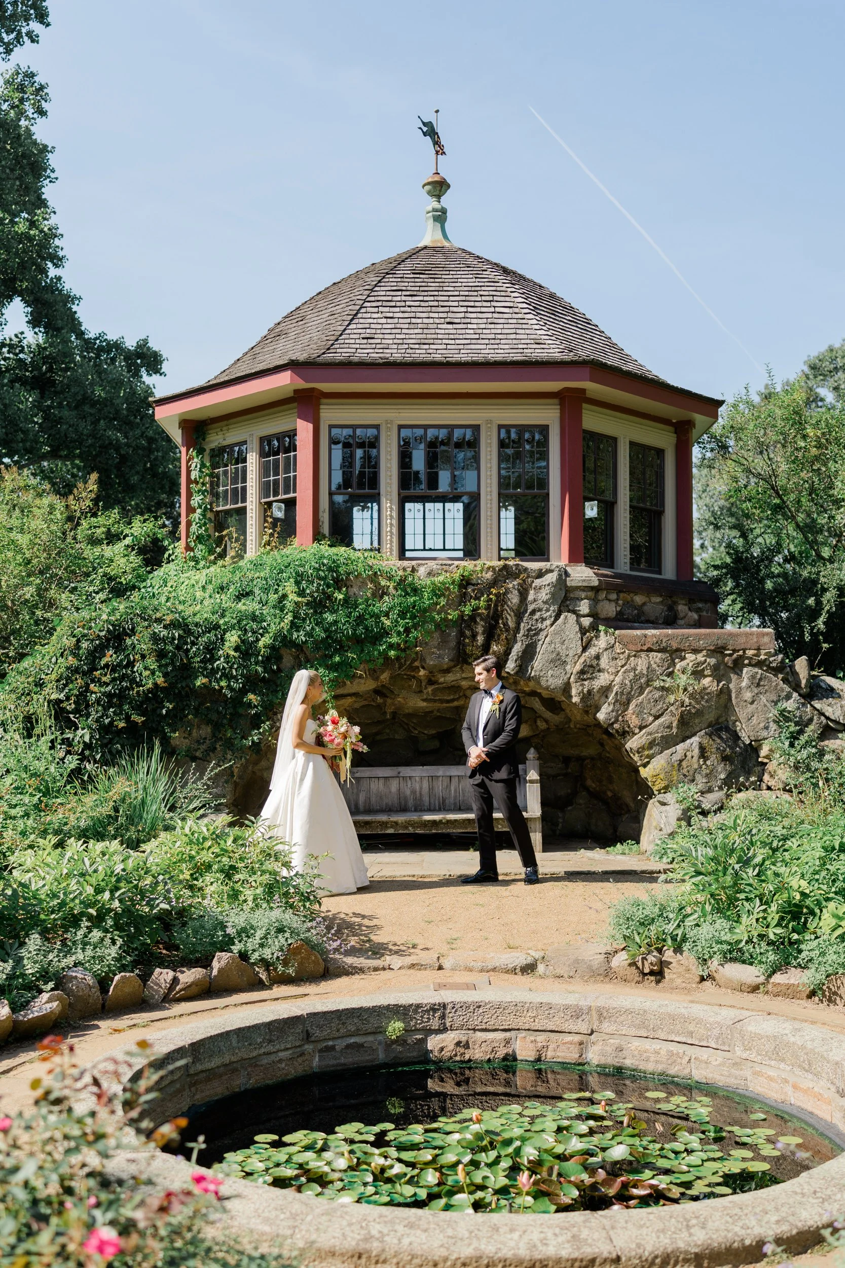 Moraine Farm Wedding First Look