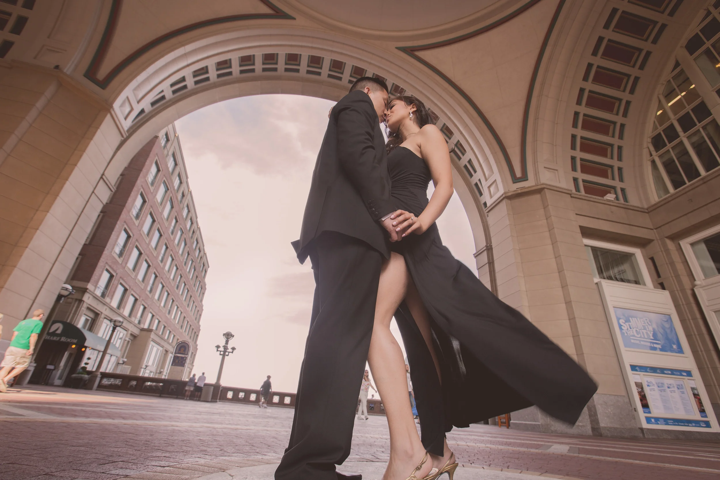 Nasrin + Mike | Newport Engagement
