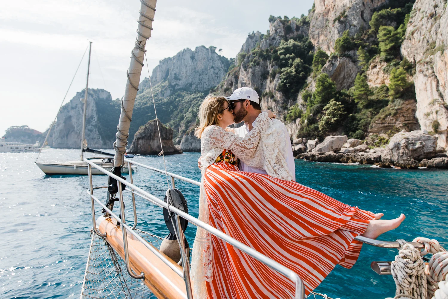 Daniella + Ted | Villa Cimbrone Wedding in Ravello Italy — Lovely Valentine, image size:1500x1000