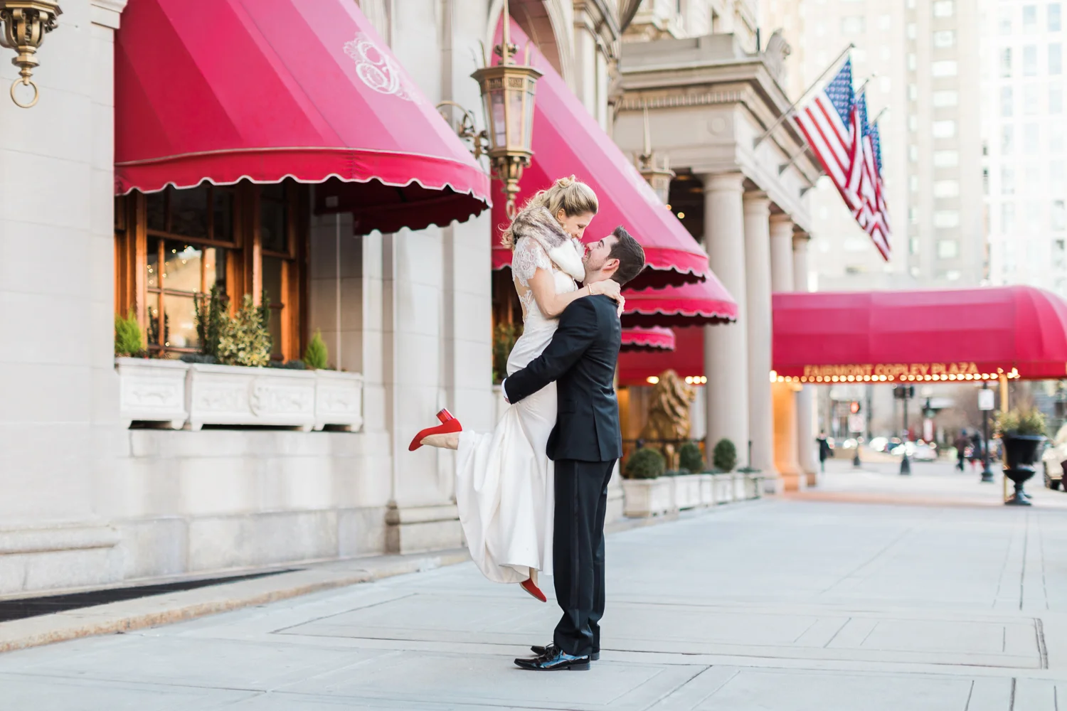 Fairmont Copley Fall Wedding Photos