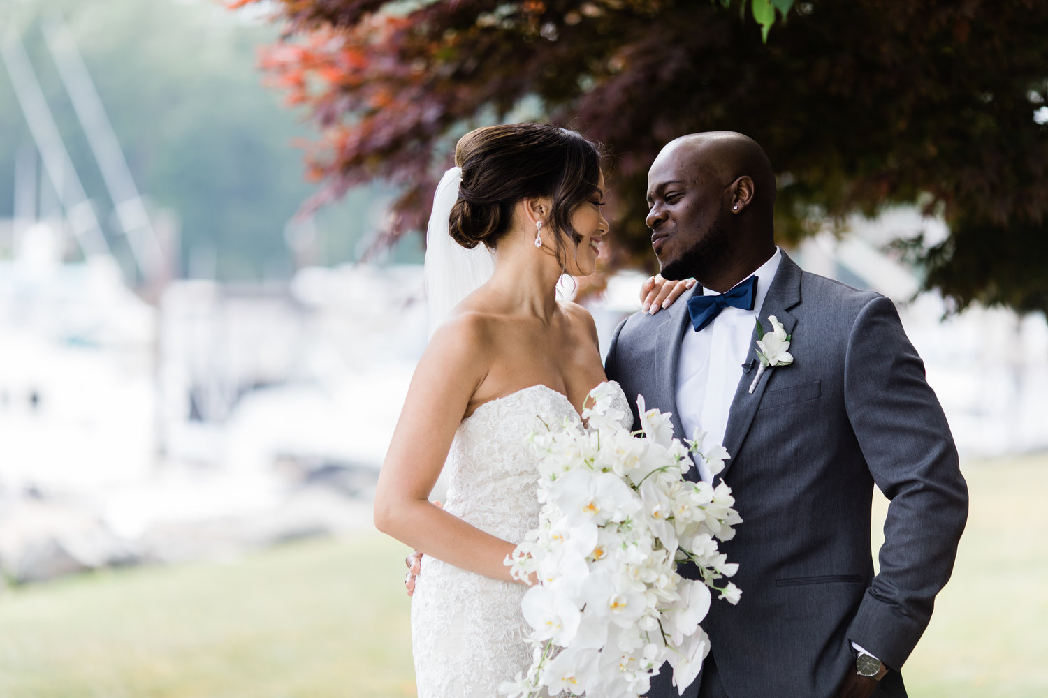 VanNhi + Pierre | Danversport Yacht Club Wedding