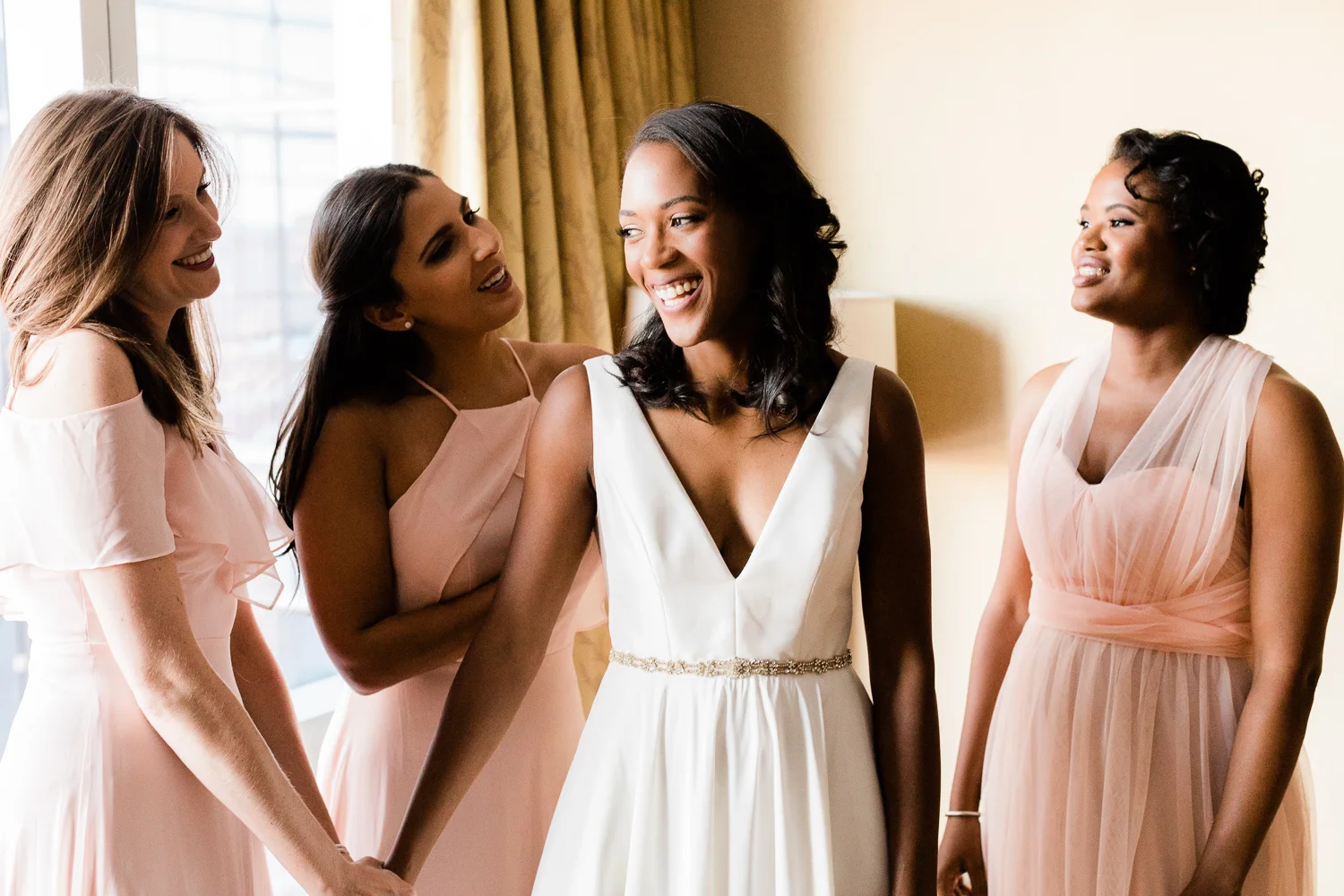 Intercontinental Boston Fan Pier Wedding