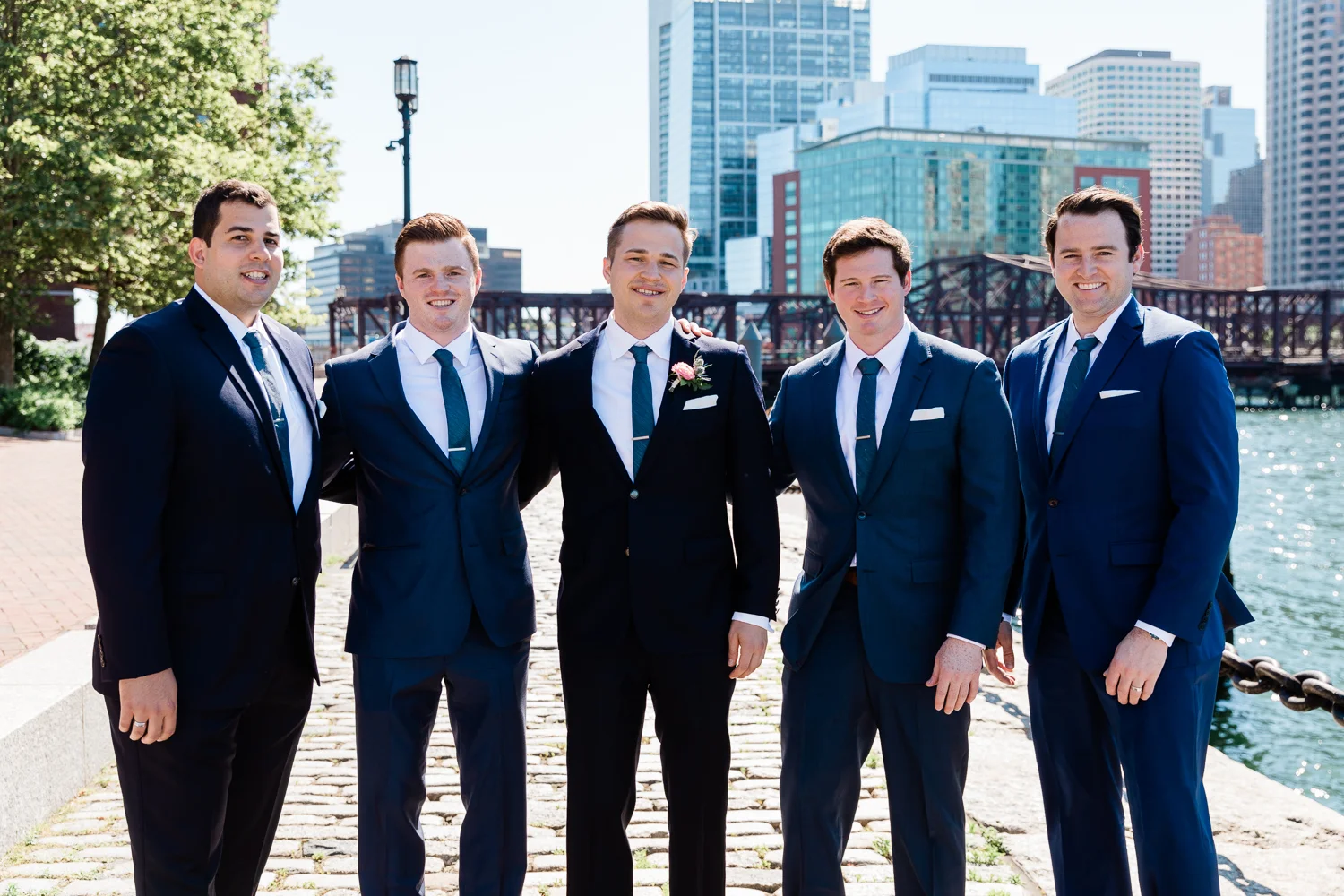Intercontinental Boston Fan Pier Wedding