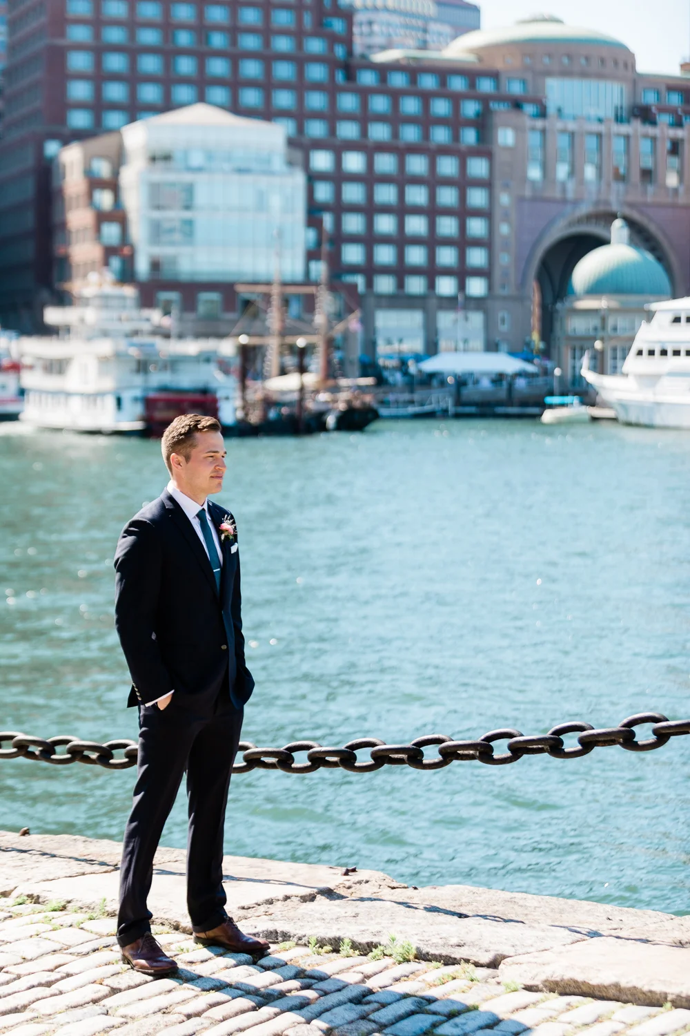 Intercontinental Boston Fan Pier Wedding