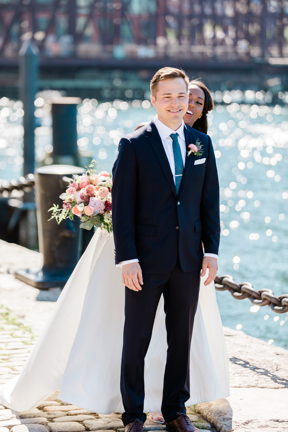 Intercontinental Boston Fan Pier Wedding