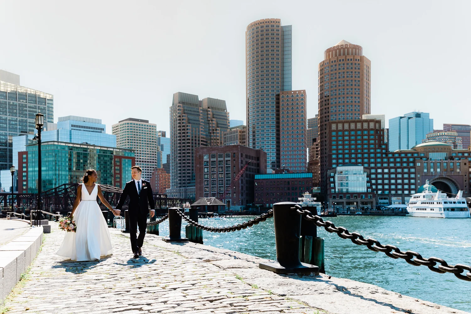 Intercontinental Boston Fan Pier Wedding