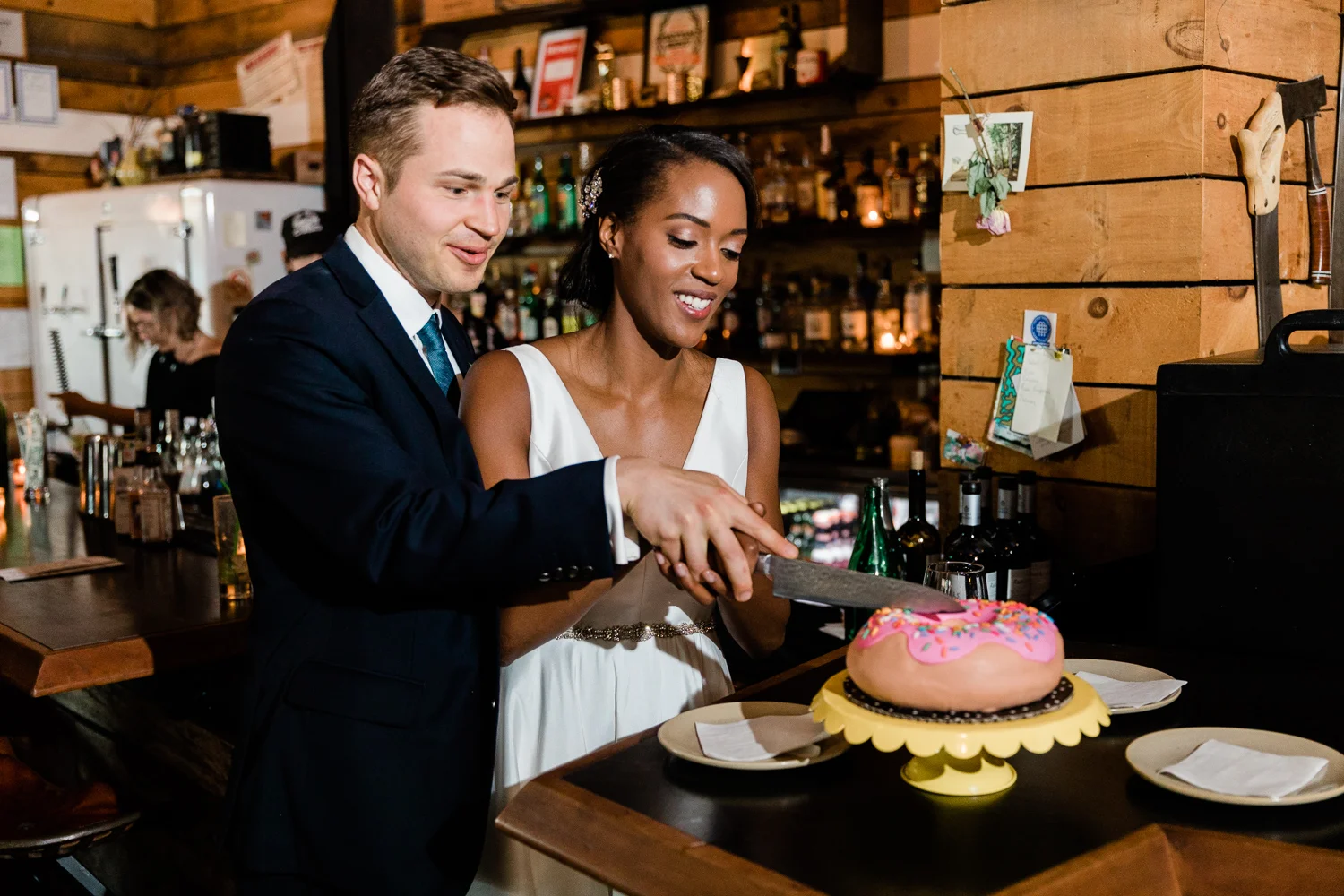 La Brasa Somerville Wedding Photos