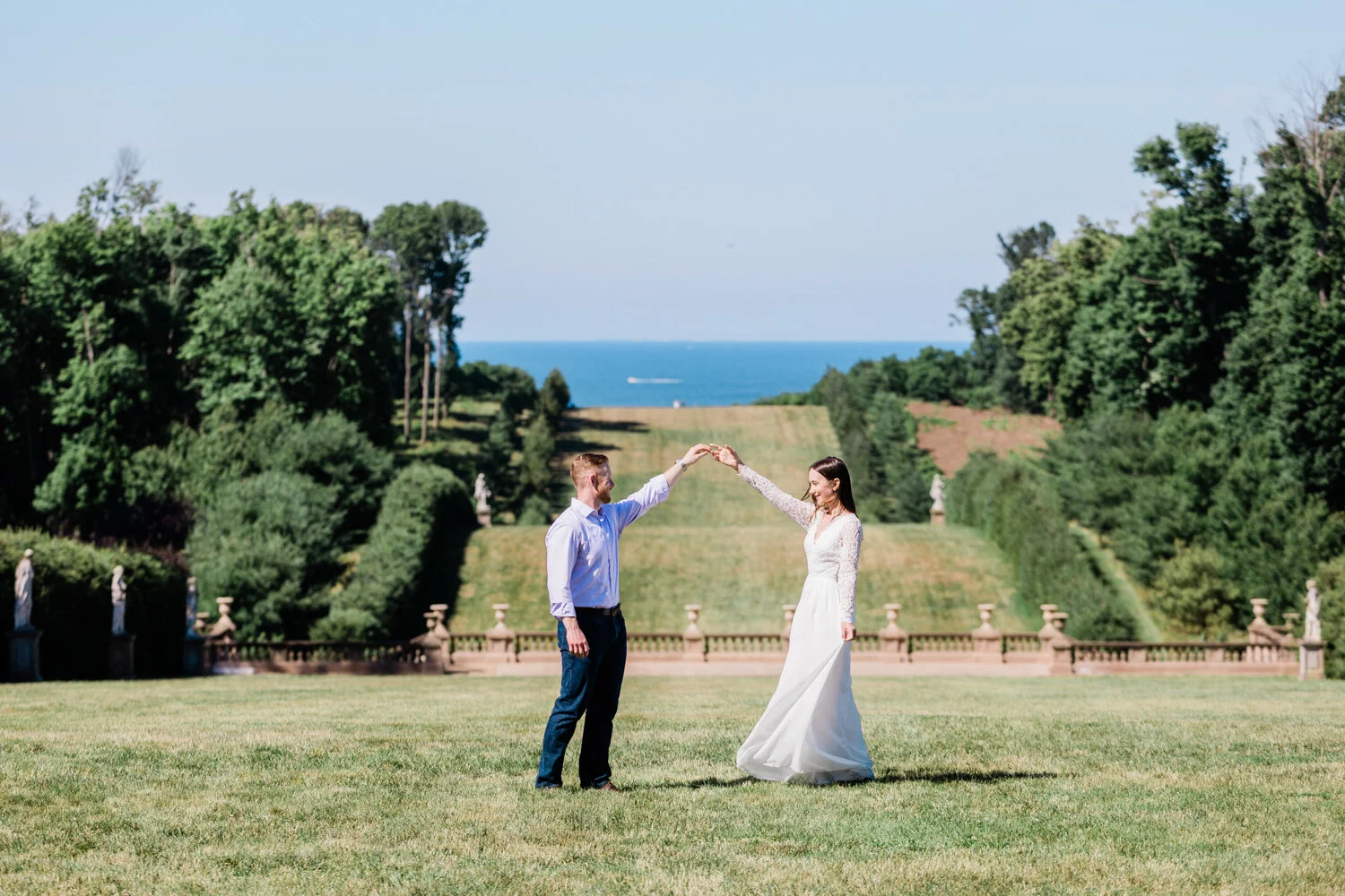 Crane Estate Engagement Photographer