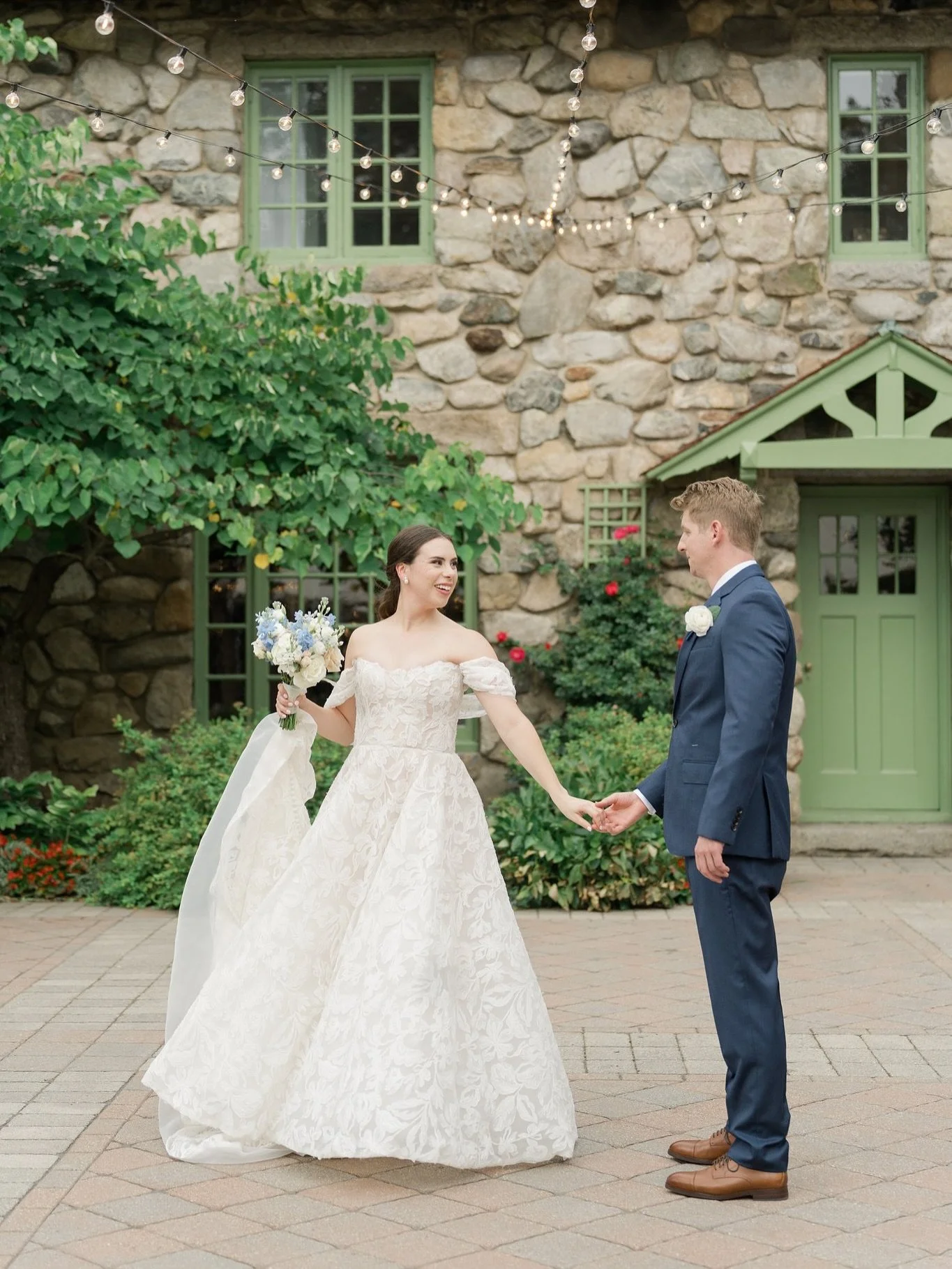 Just delivered this stunning gallery from the wedding of A+S at the Willowdale Estate 💚 This day began beautifully with a sweet first look then personal vows. Right when it was time for the ceremony, the sky opened up then there was a torrential dow