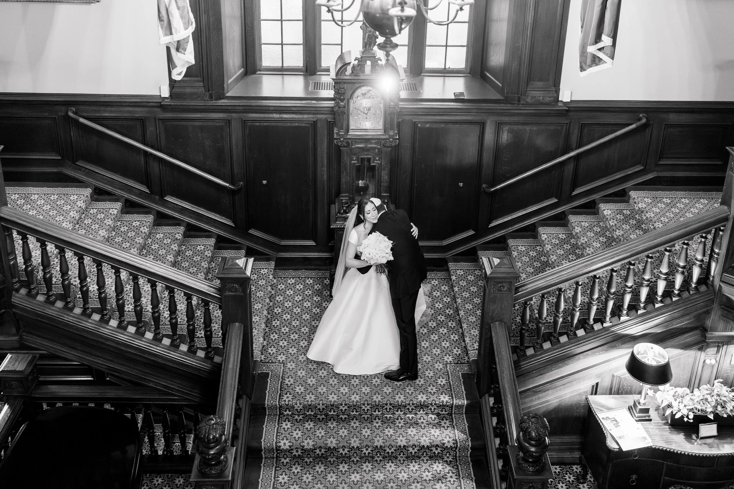 First look at the Harvard Club of Boston Wedding