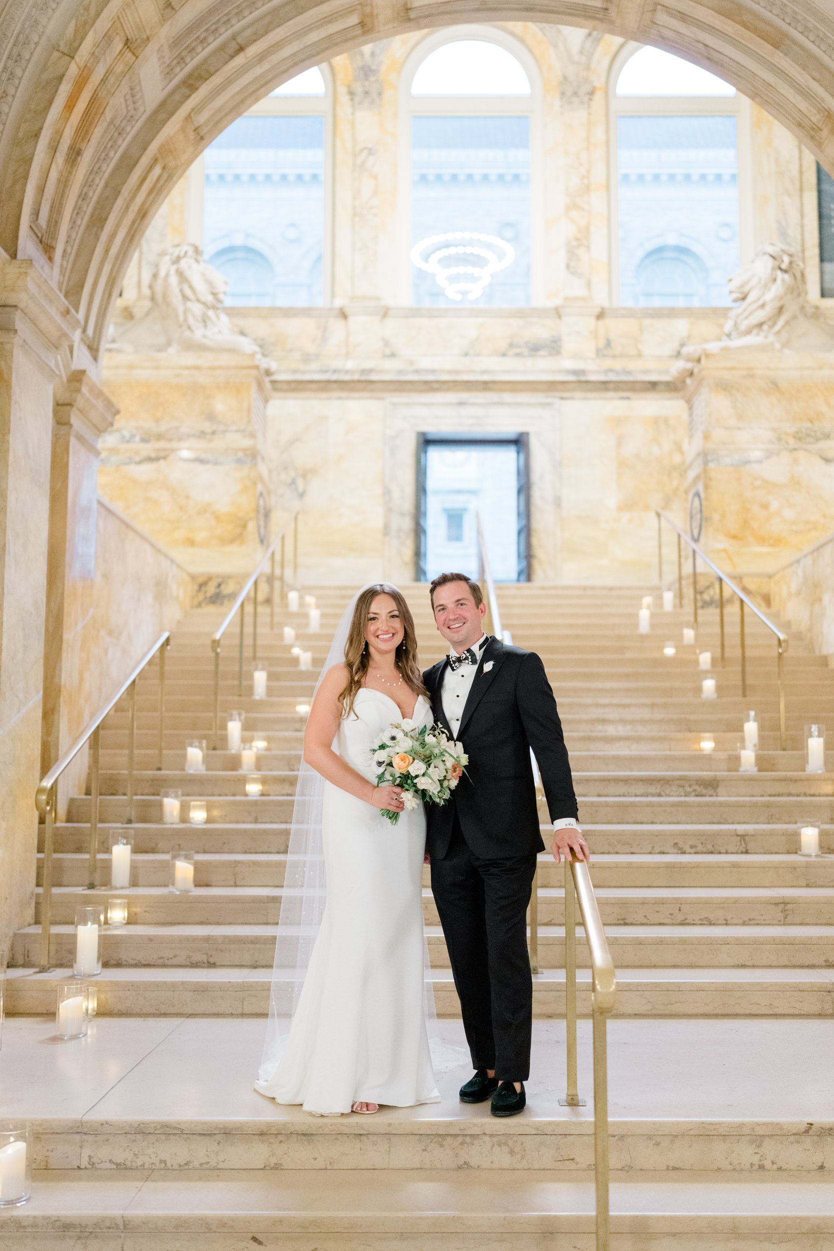 Boston Public Library Wedding Juliet Balcony