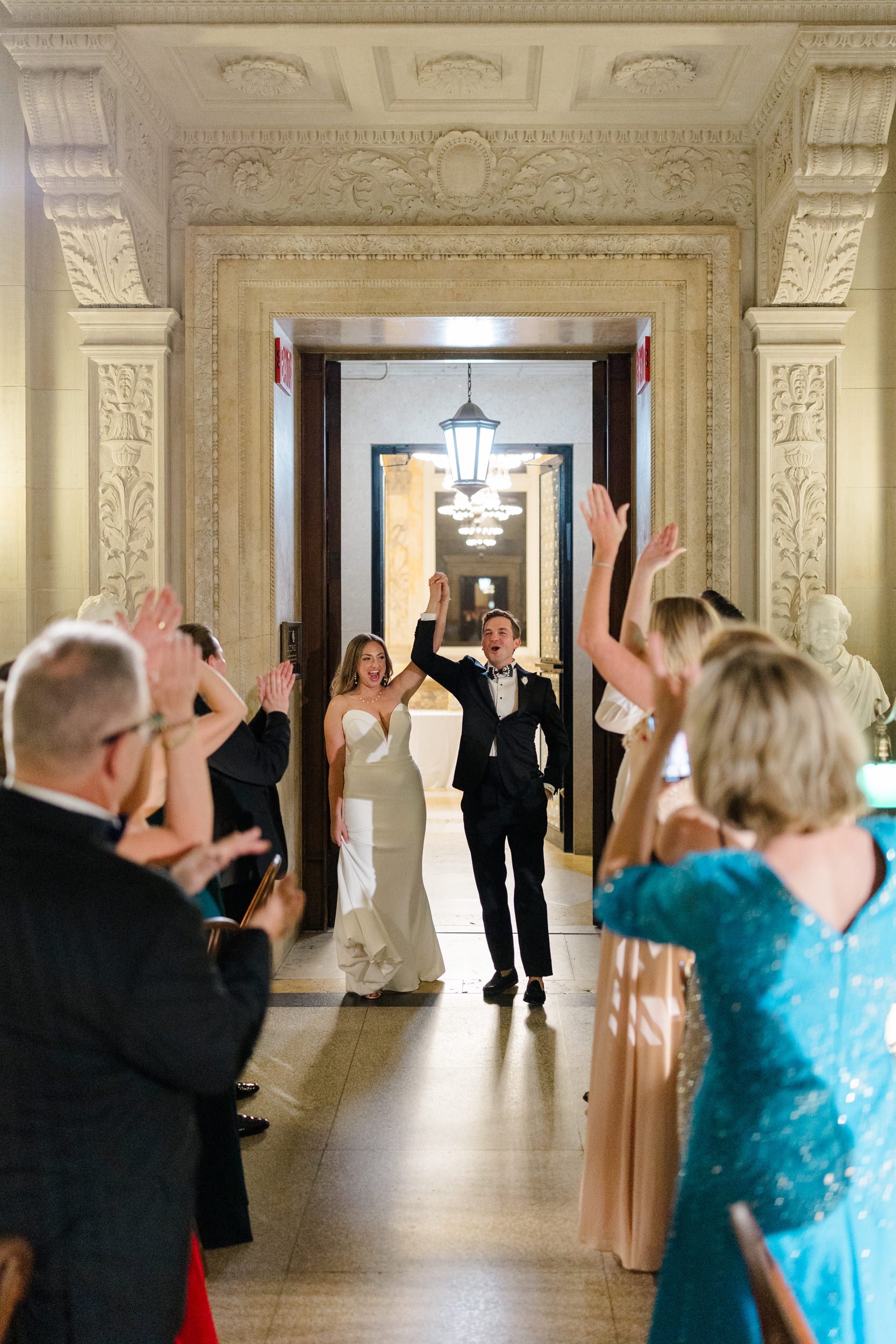 Boston Public Library Wedding Bates Hall