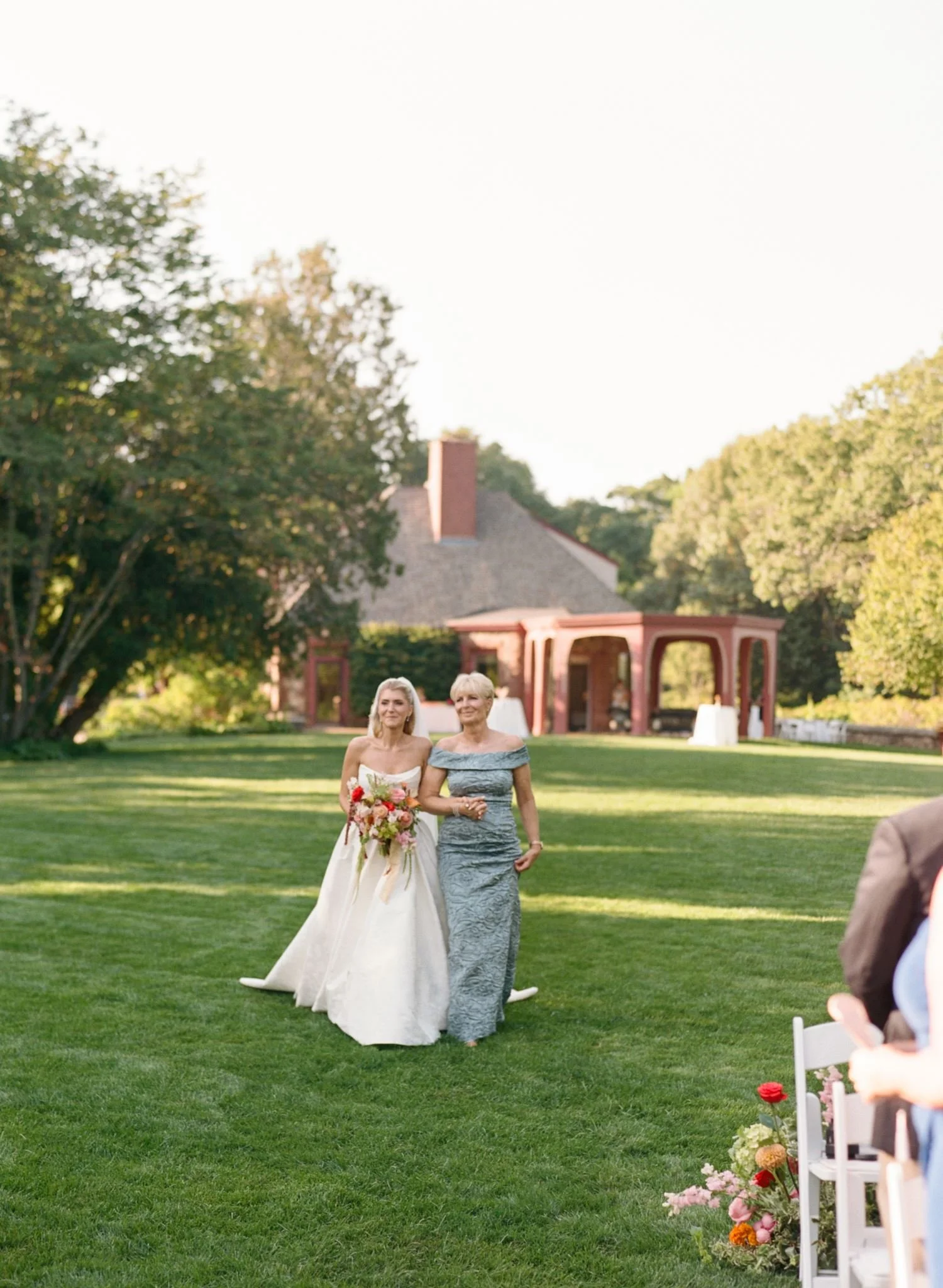 Moraine Farm Wedding ceremony tea house