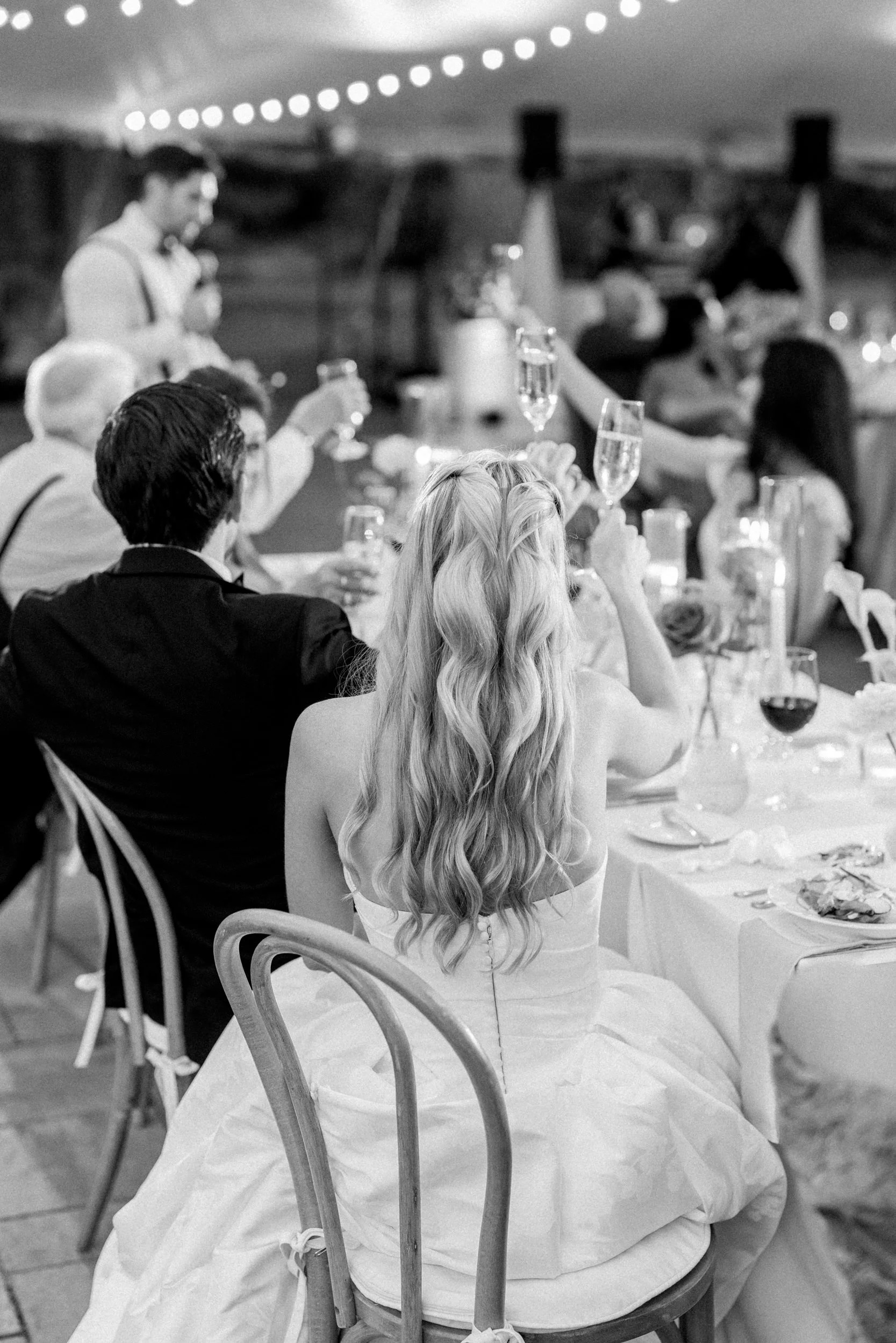 Moraine Farm Wedding tent reception