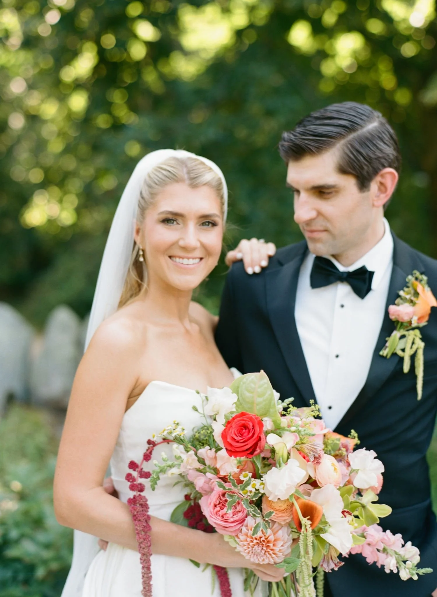 Moraine Farm Wedding couple portraits