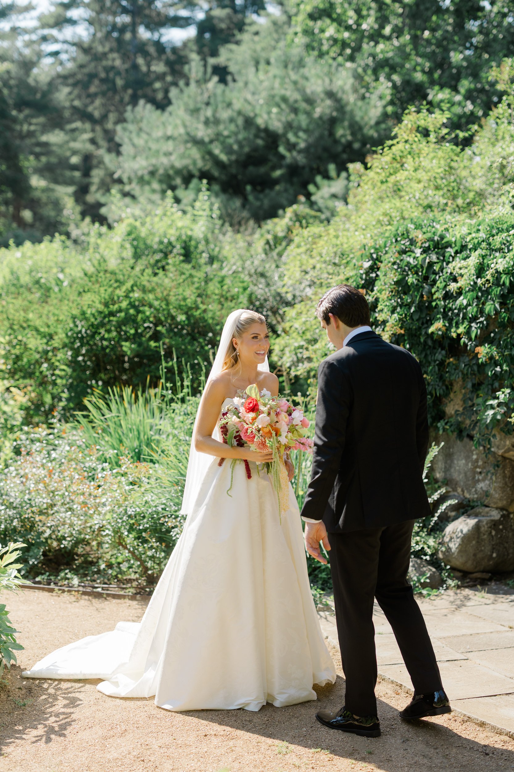 Moraine Farm Wedding First Look