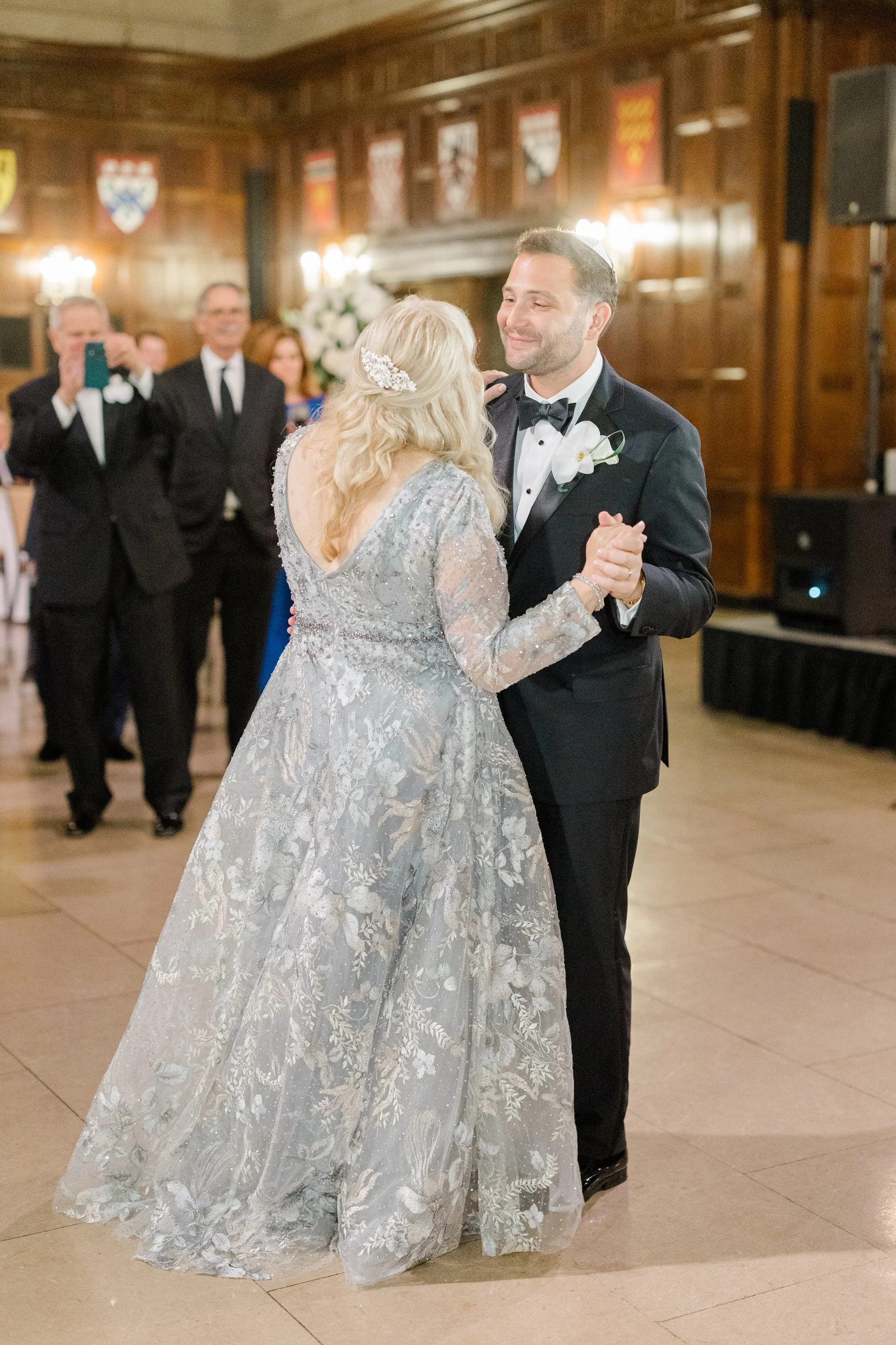 Parent dance at the Harvard Club of Boston Wedding