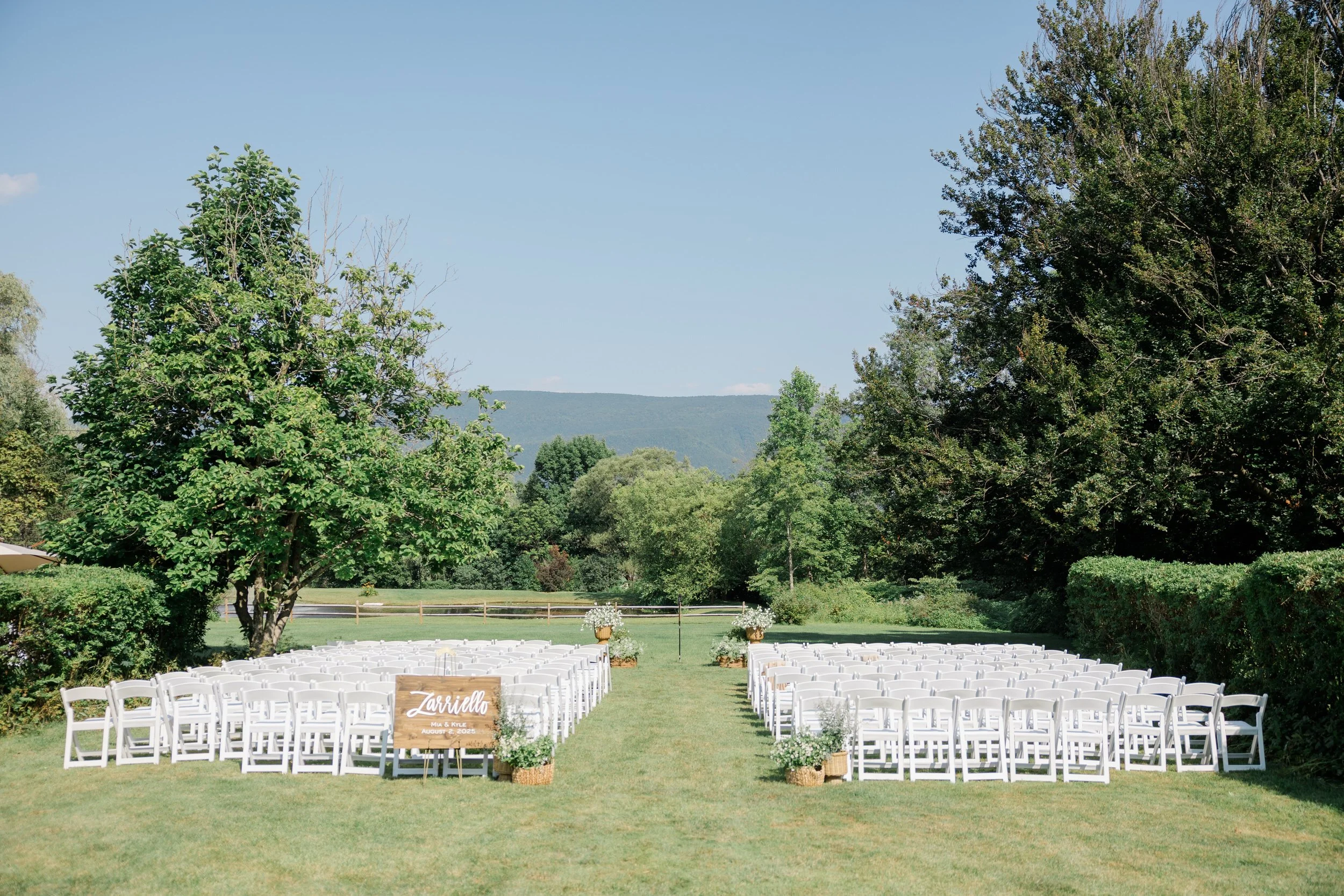 Ceremony portraits at the Equinox Golf Resort & Spa Wedding