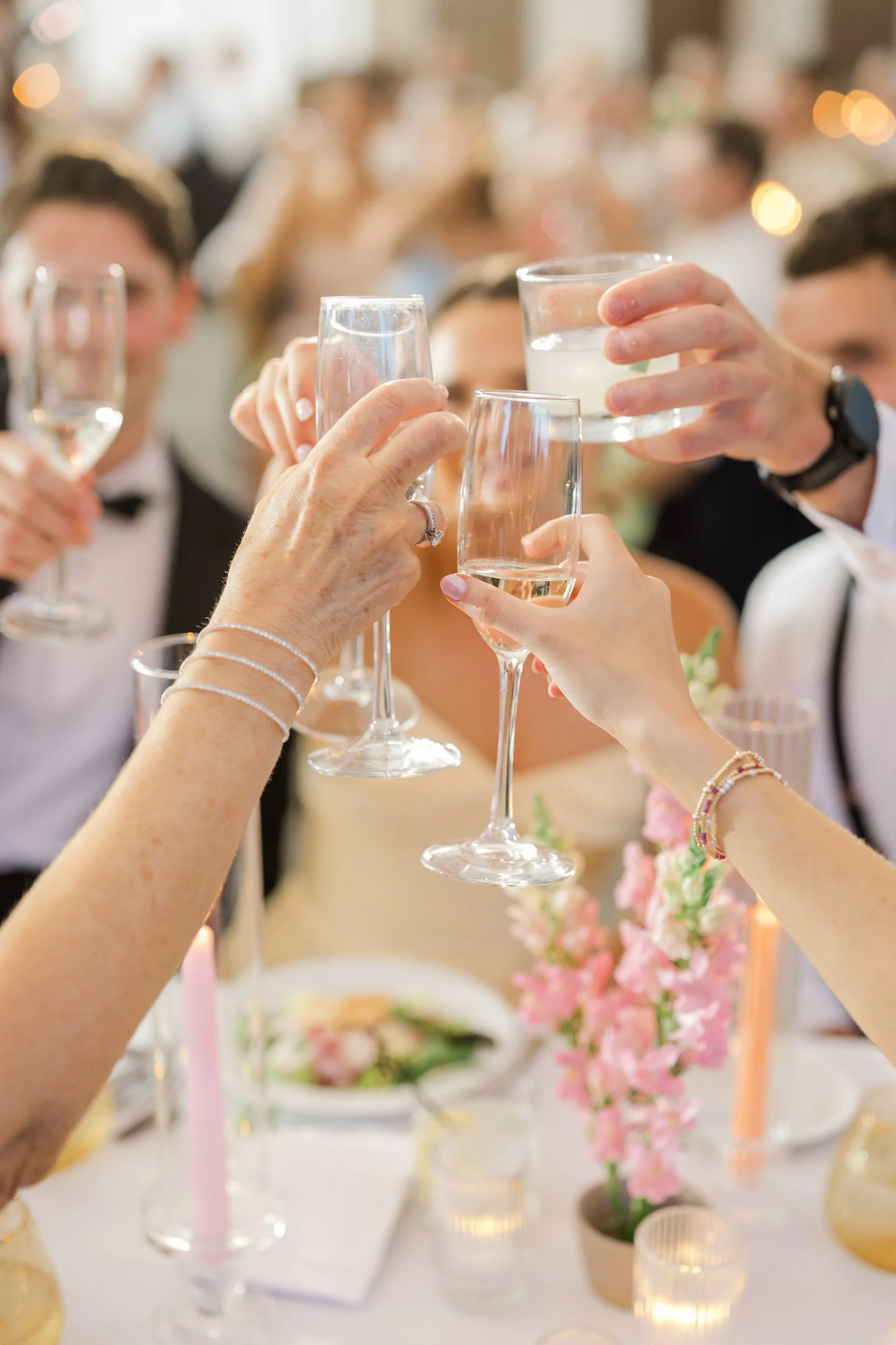 Moraine Farm Wedding tent reception