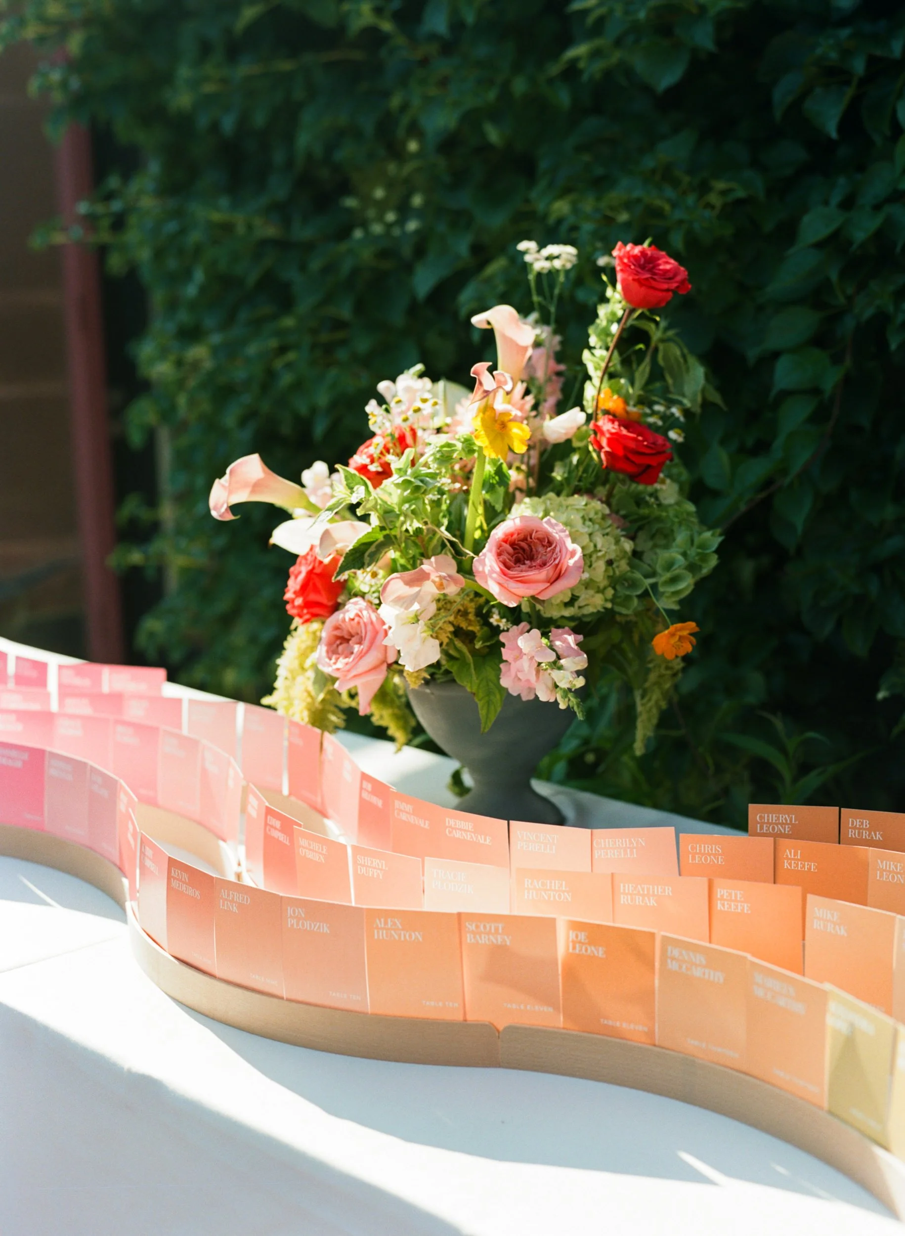 Moraine Farm Wedding cocktail hour
