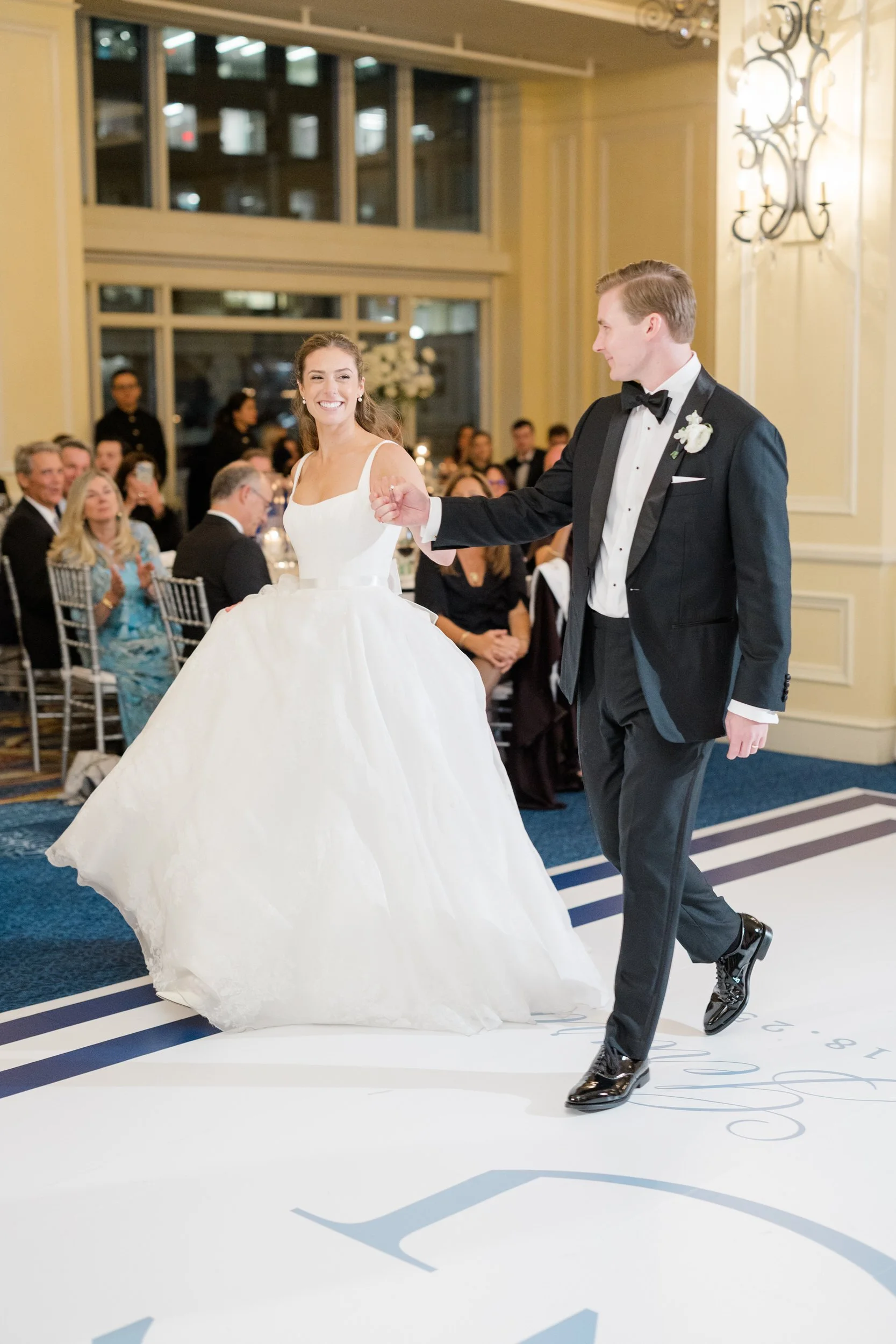 Wedding reception Wedding reception at Boston Harbor Hotel Wedding