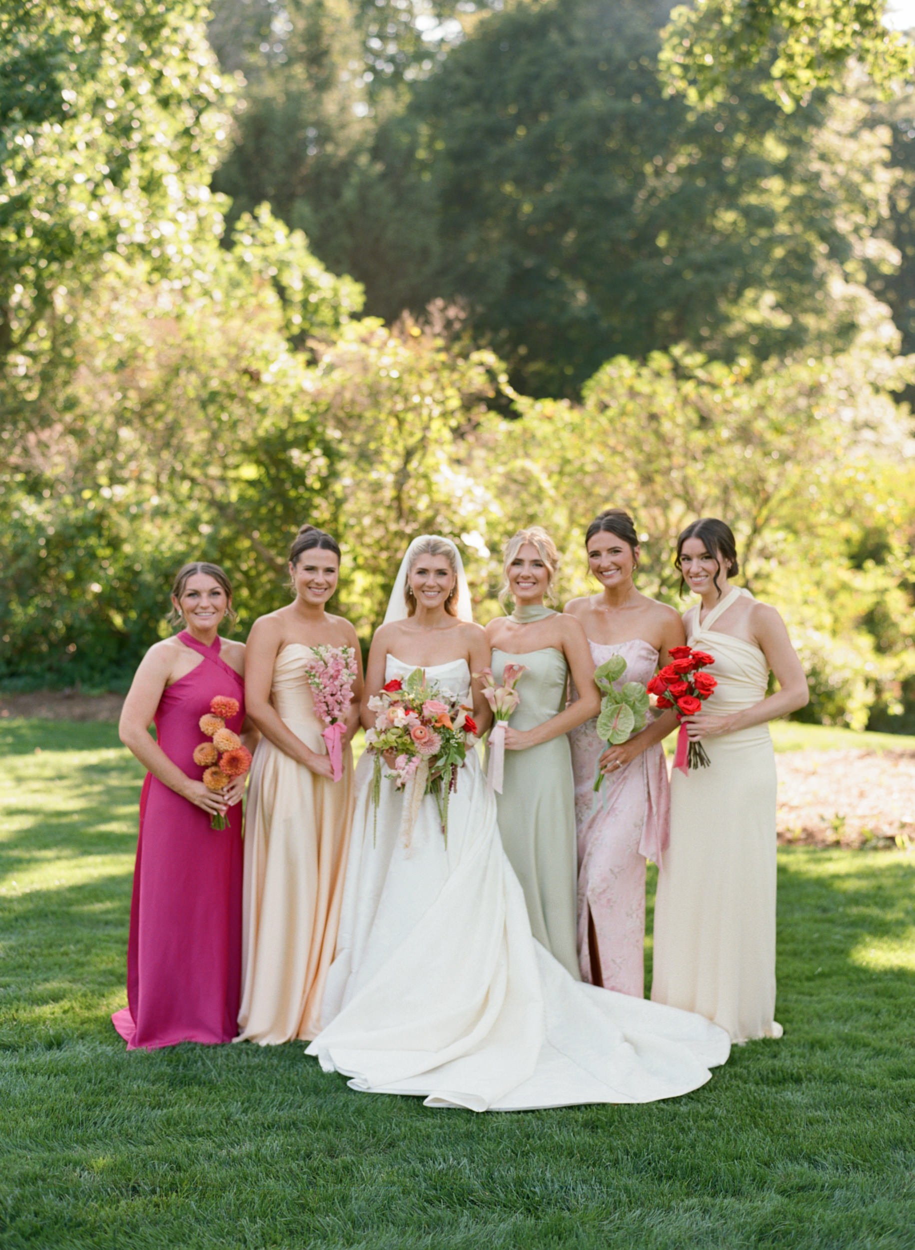 Moraine Farm Wedding bridesmaids