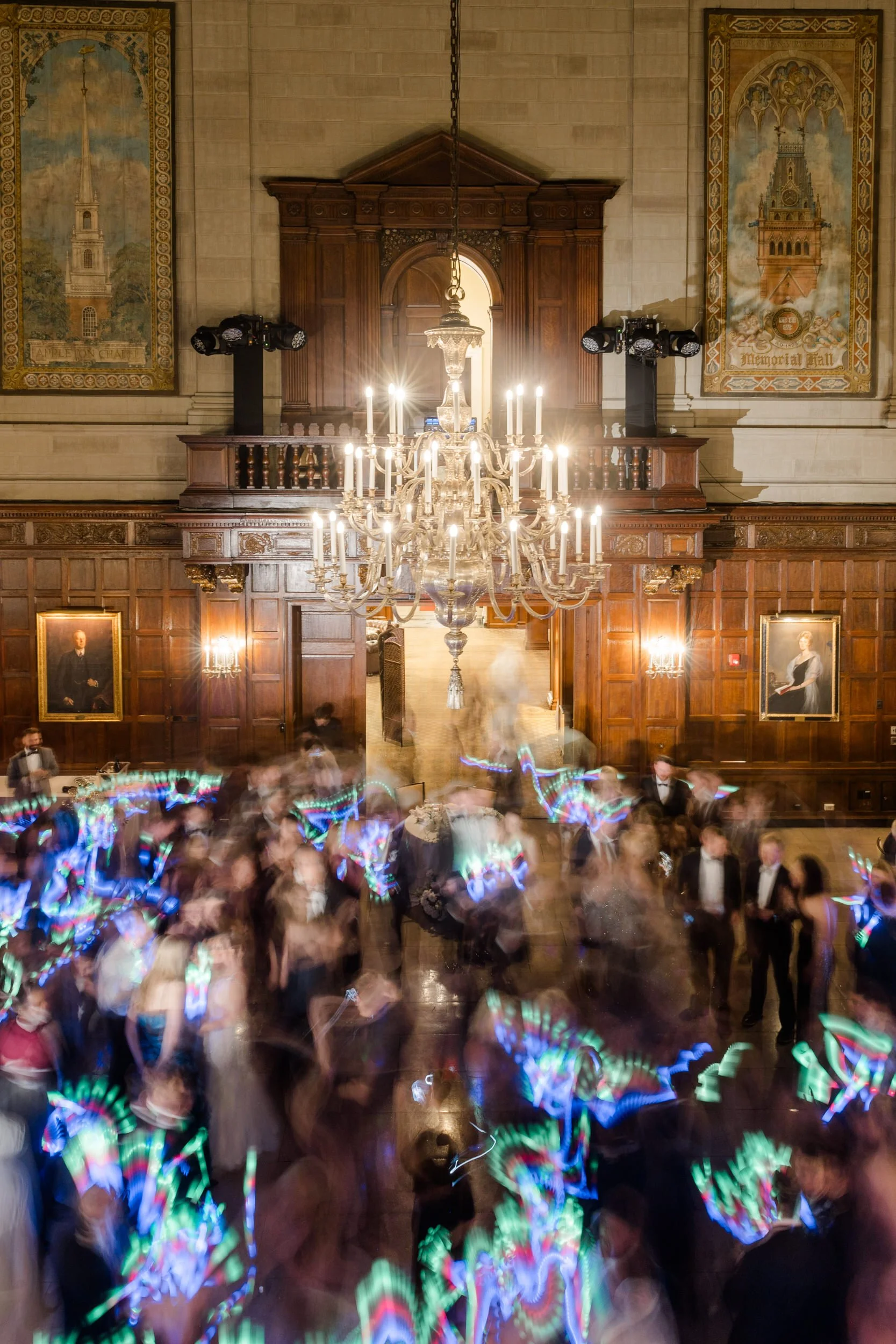 Wedding reception at the Harvard Club of Boston Wedding