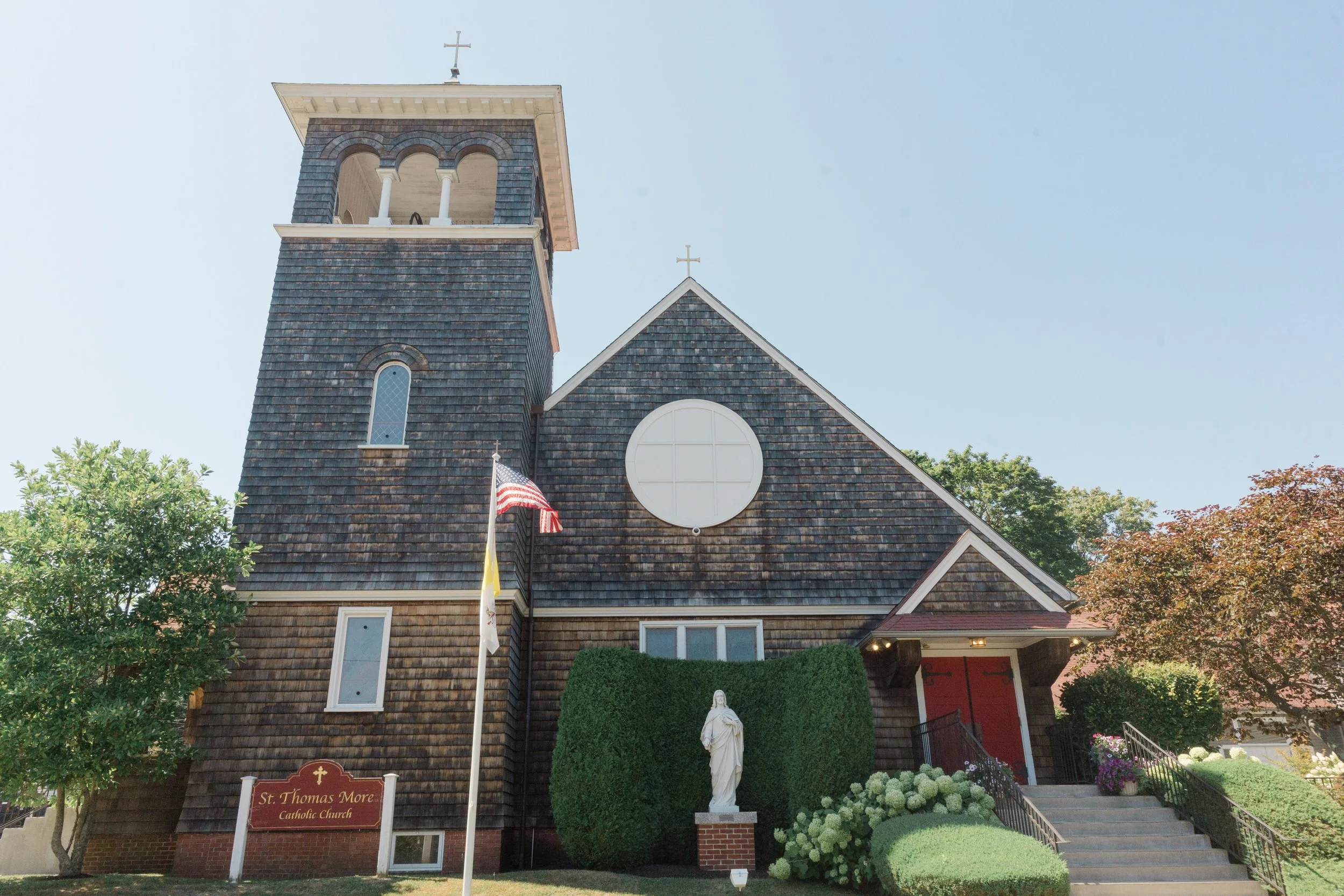 Ceremony St Thomas More Church Wedding