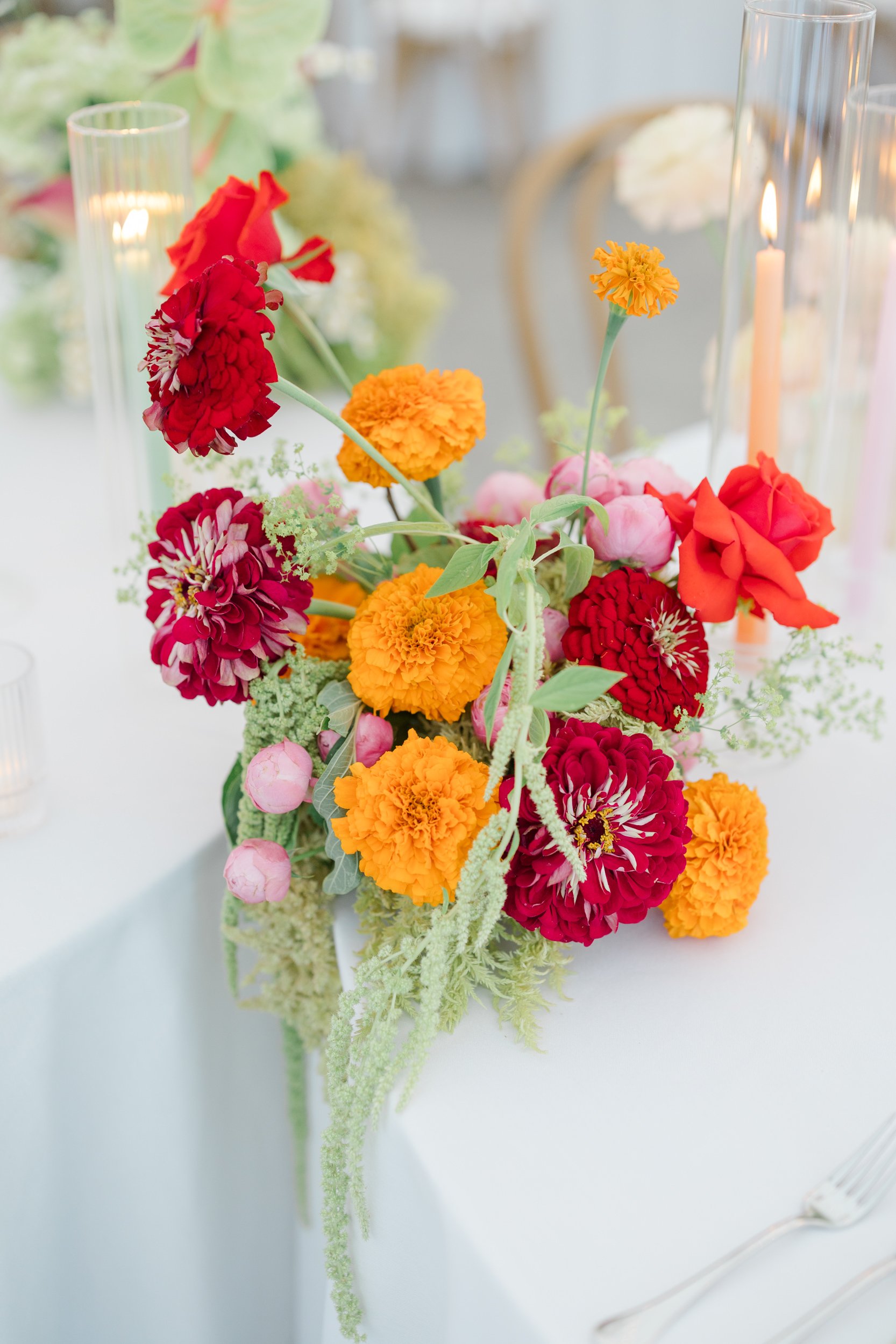 Moraine Farm Wedding tent reception