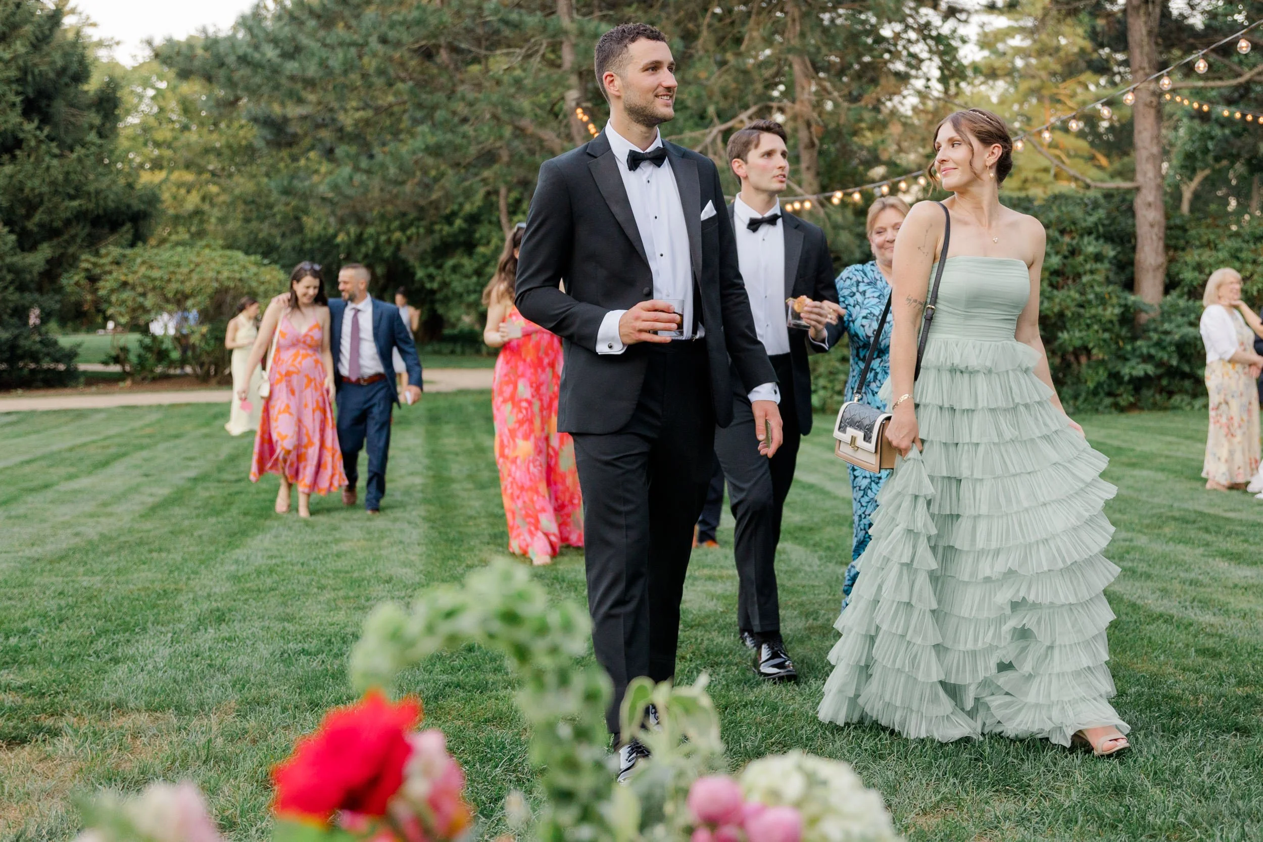 Moraine Farm Wedding tent reception