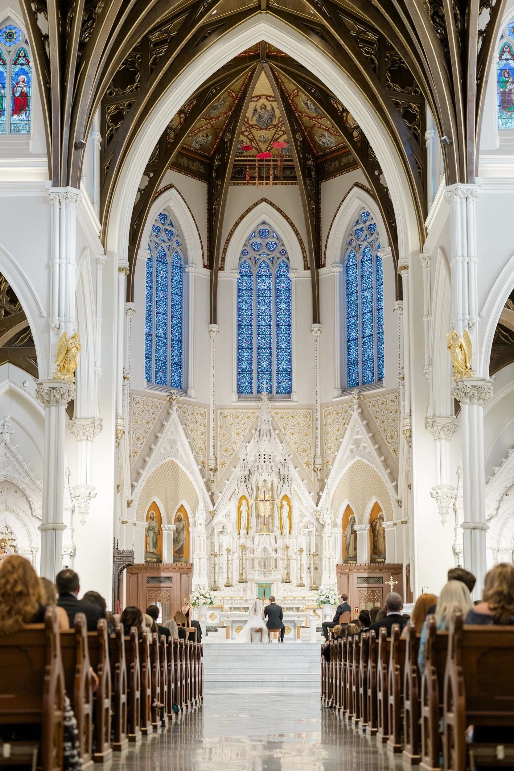 Ceremony Cathedral of the Holy Cross Wedding