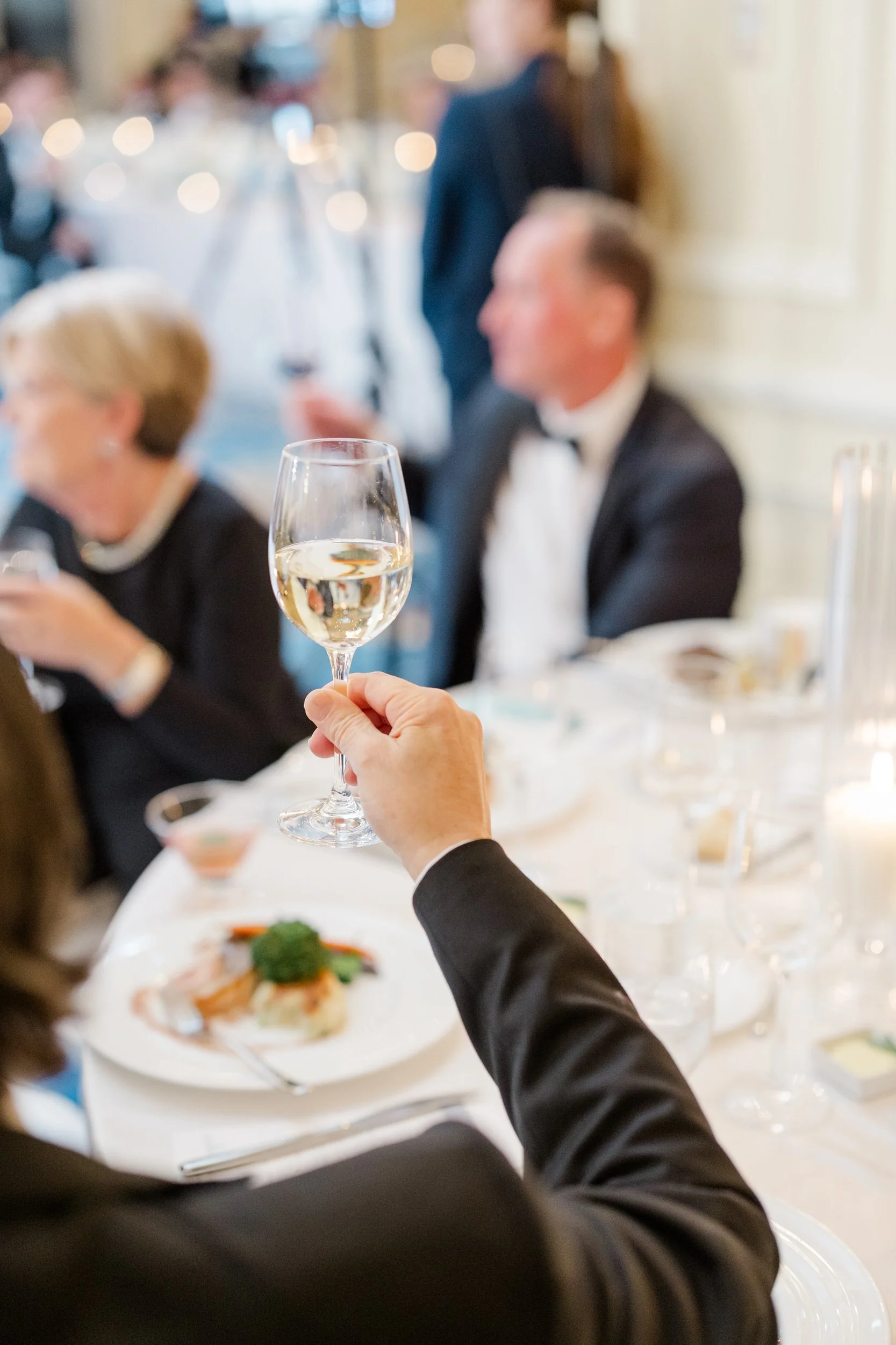 Wedding reception Wedding reception at Boston Harbor Hotel Wedding