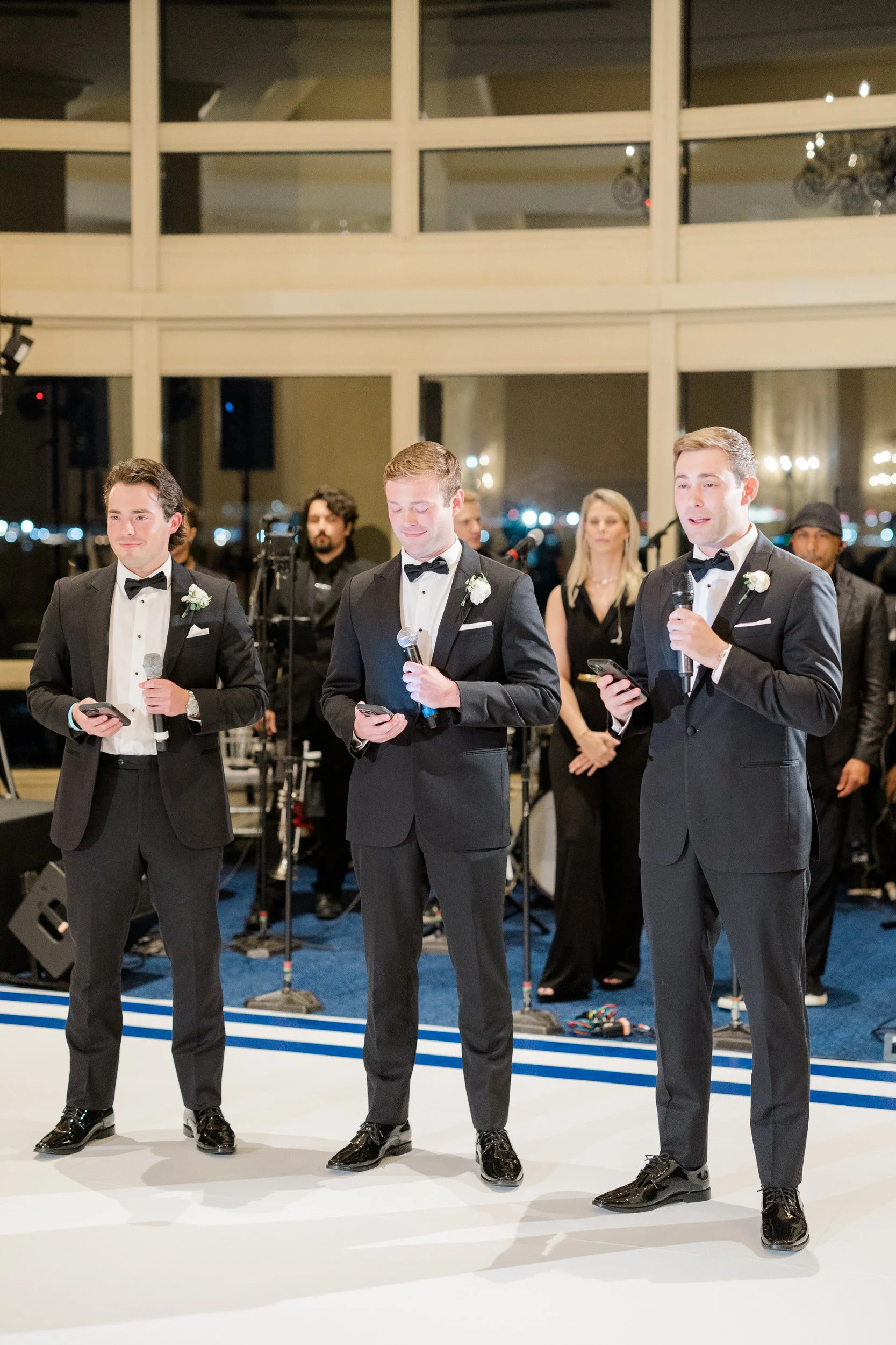 Wedding reception Wedding reception at Boston Harbor Hotel Wedding