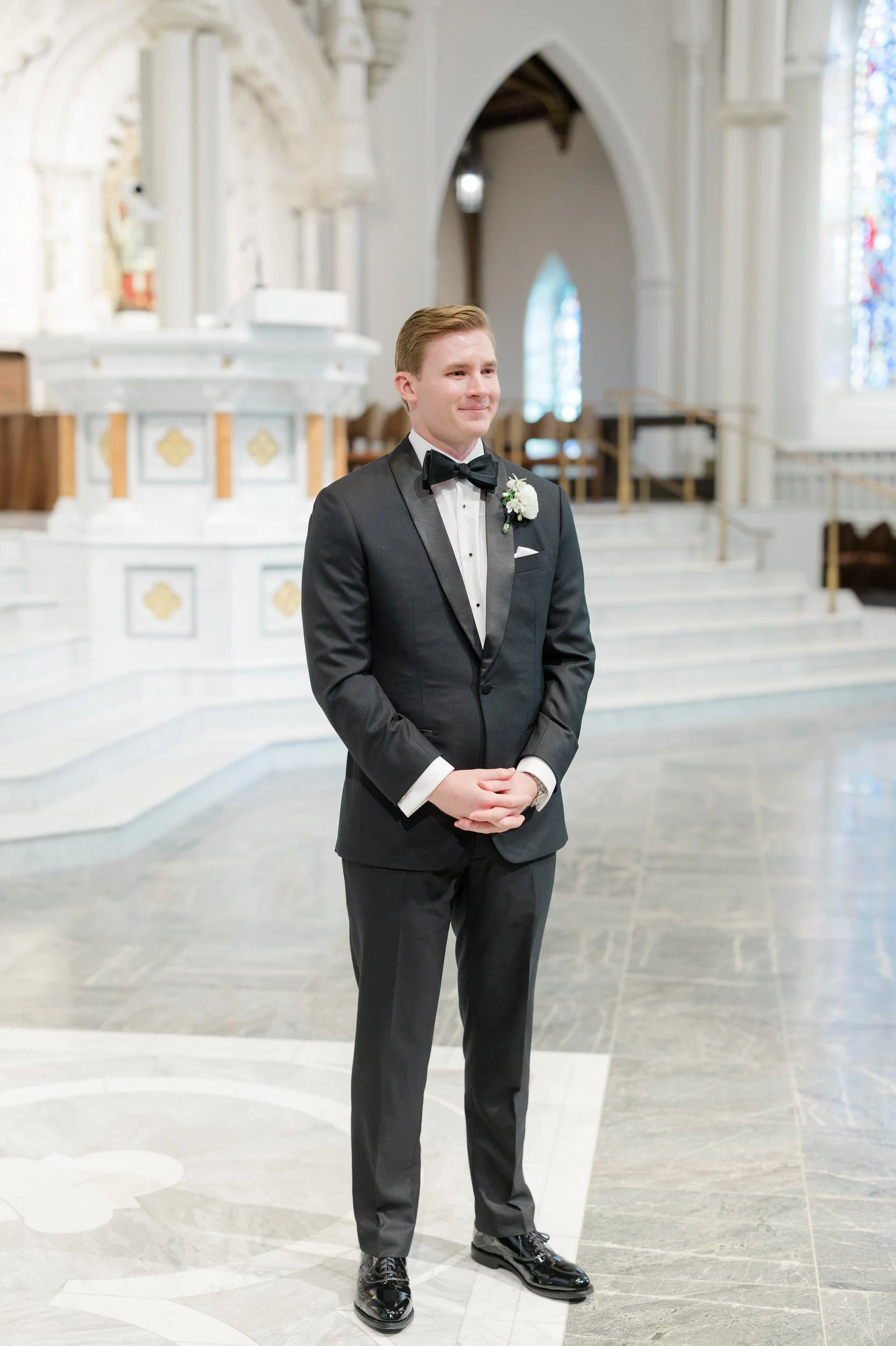 Ceremony Cathedral of the Holy Cross Wedding